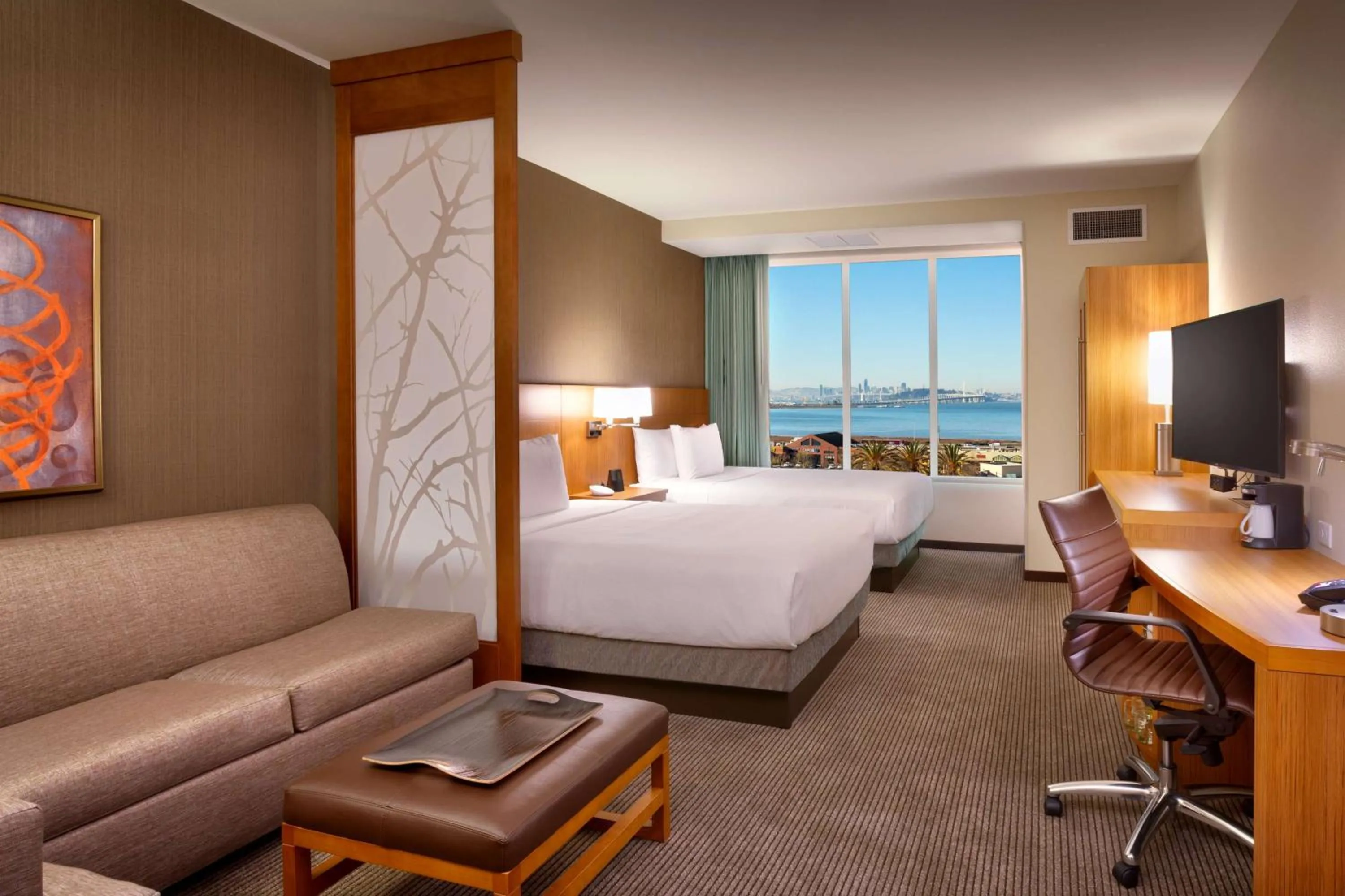 Bedroom, Bed in Hyatt Place Emeryville/San Francisco Bay Area