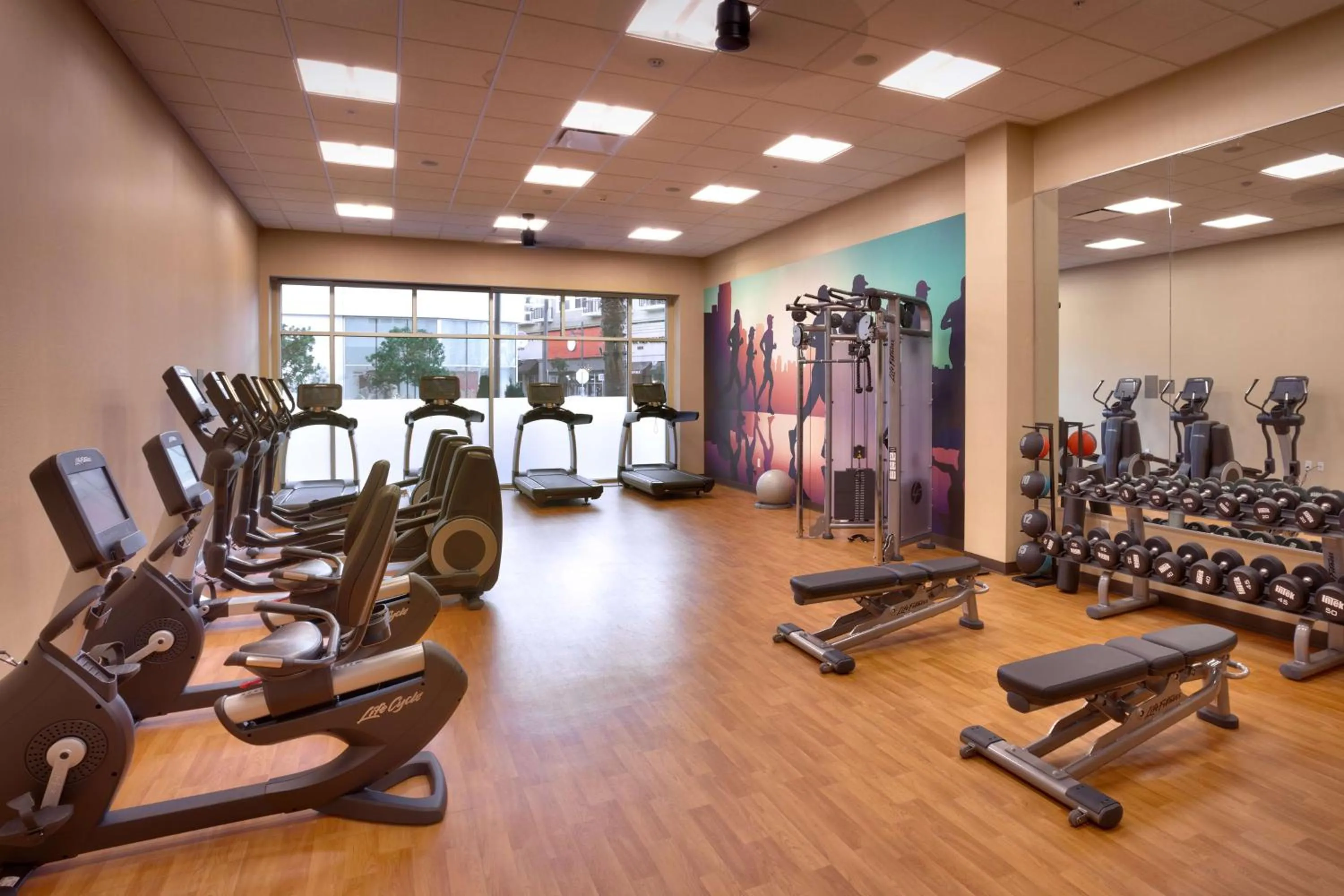 Fitness centre/facilities in Hyatt Place Emeryville/San Francisco Bay Area