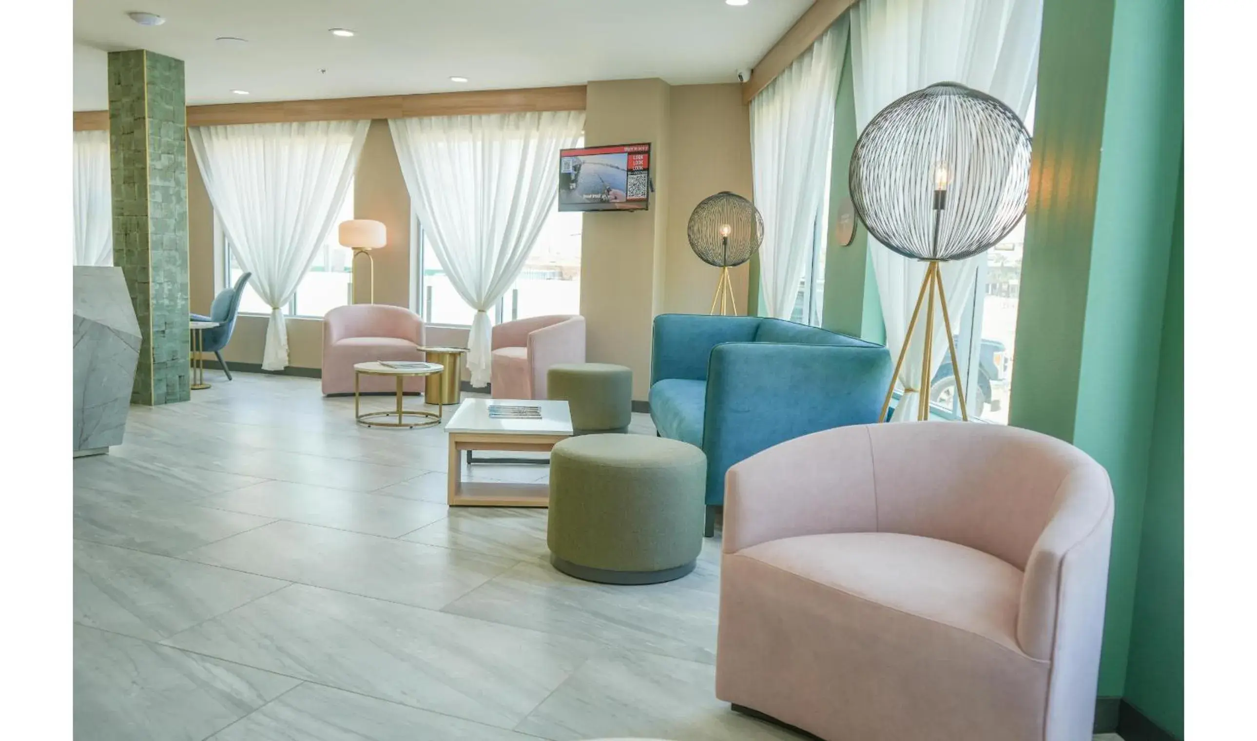 Lobby or reception in Hotel Lydia Lobby or reception in Hotel Lydia