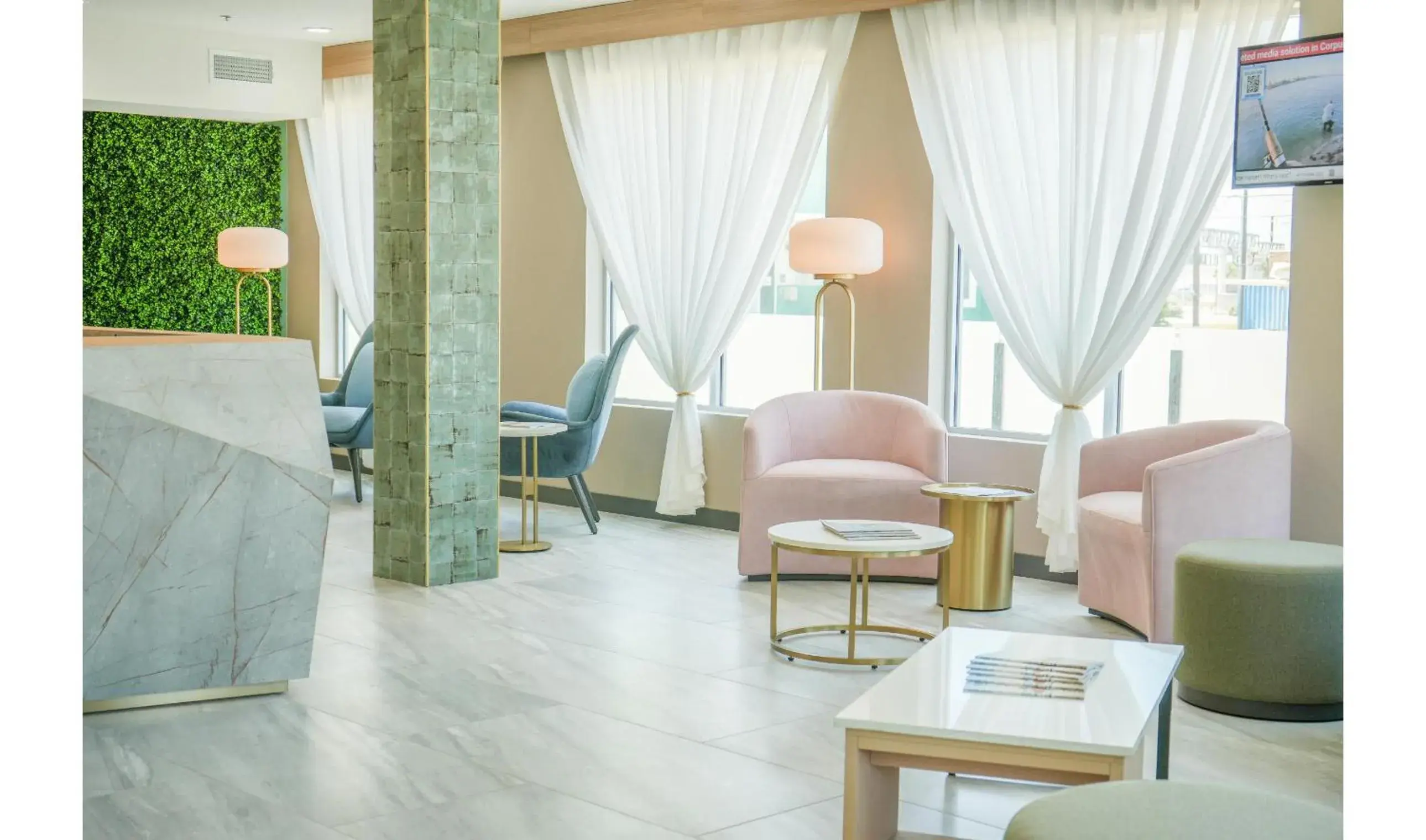 Lobby or reception in Hotel Lydia Lobby or reception in Hotel Lydia