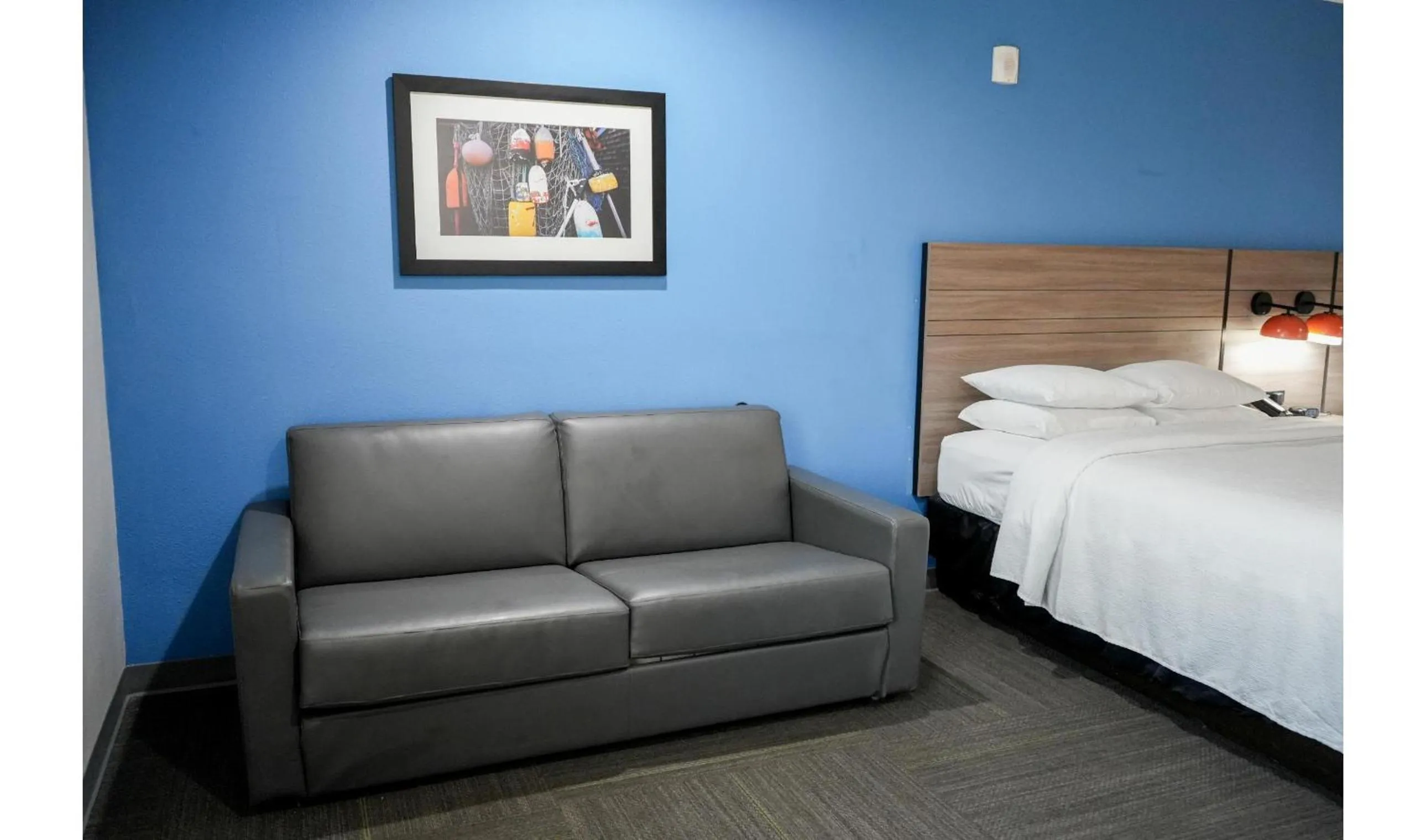 Seating area, Bed in Hotel Lydia