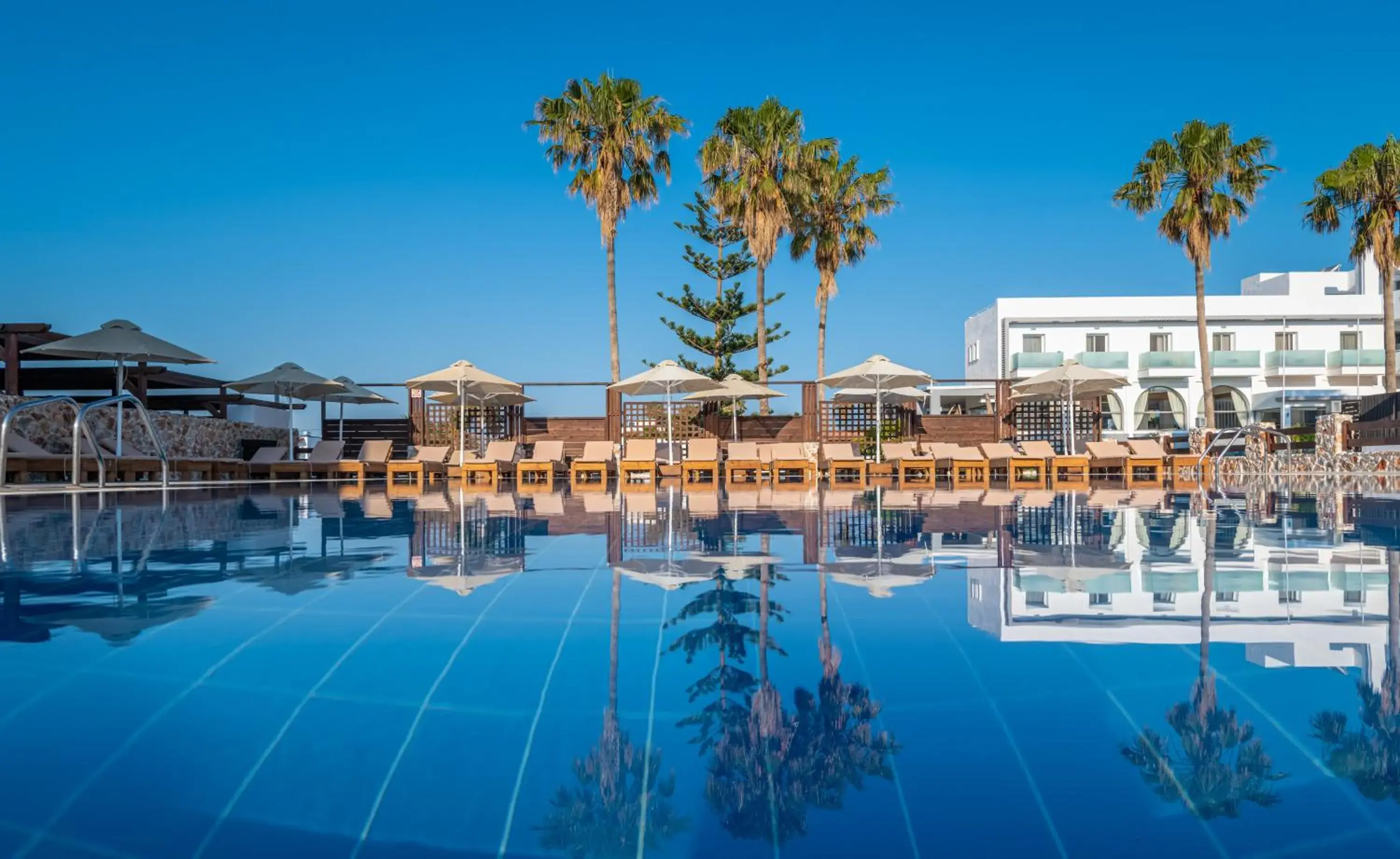 Swimming pool in Gaia Village Swimming pool in Gaia Village