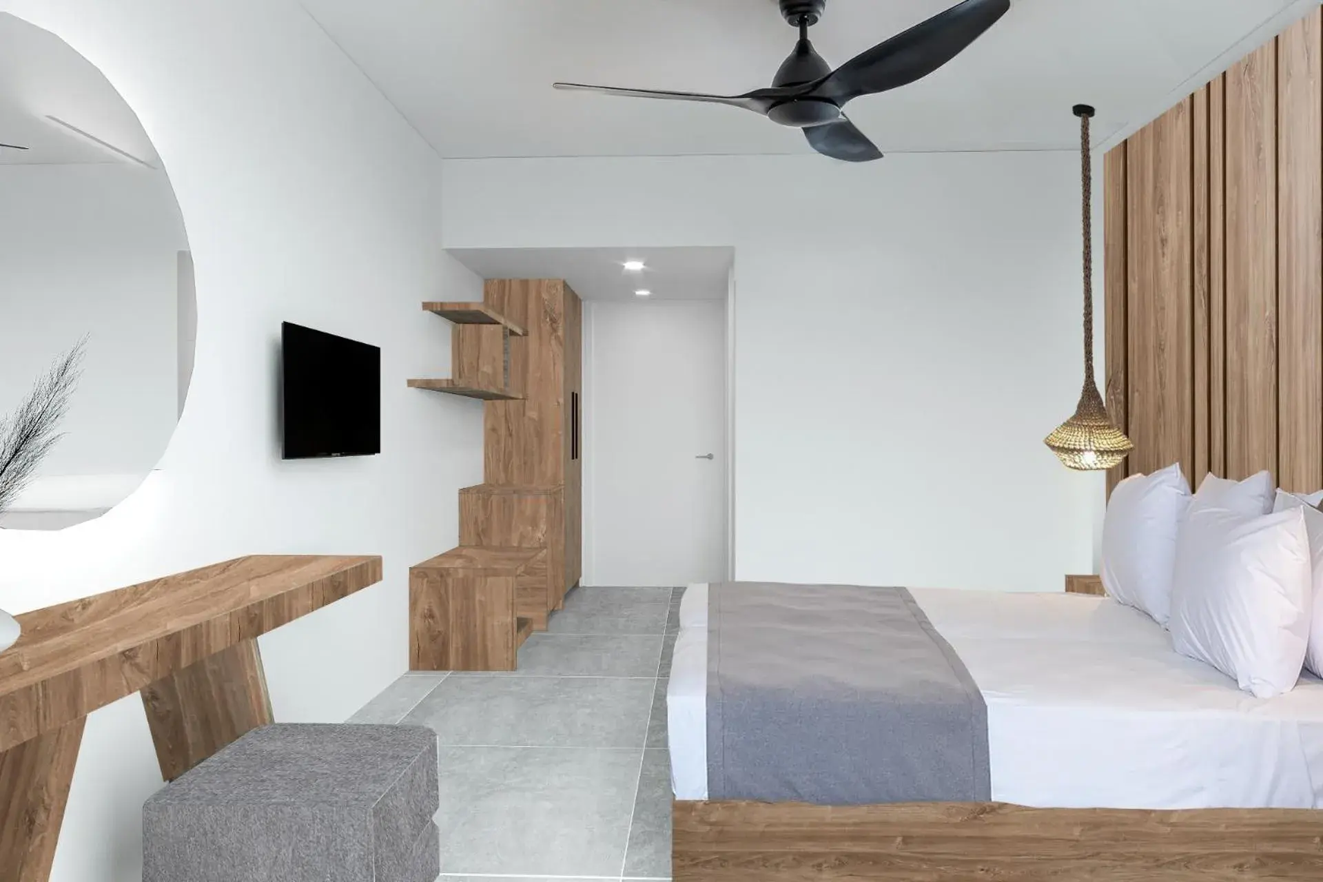 Bedroom, Bed in Gaia Village Bedroom, Bed in Gaia Village