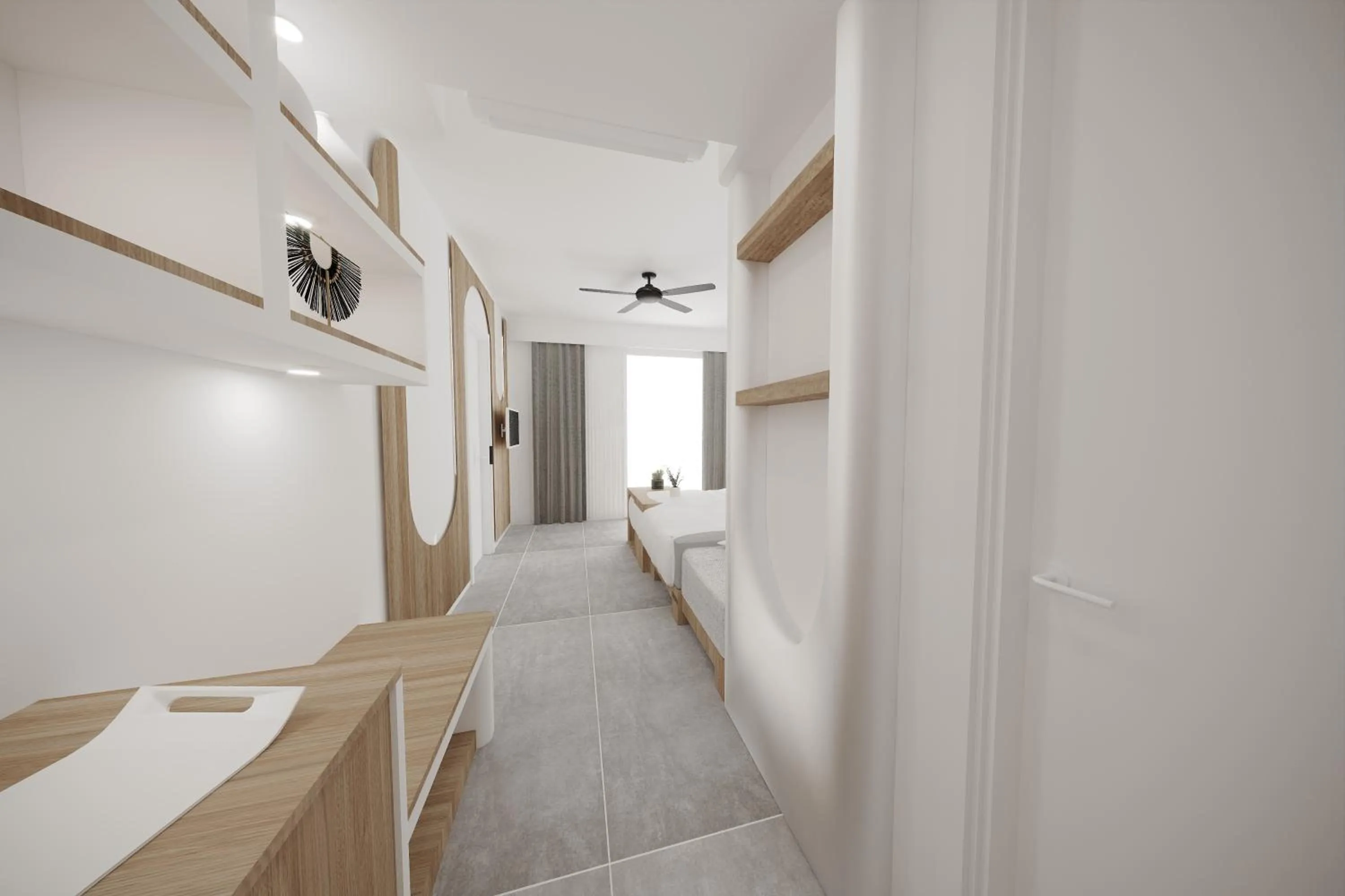 Bedroom, Bed in Gaia Village