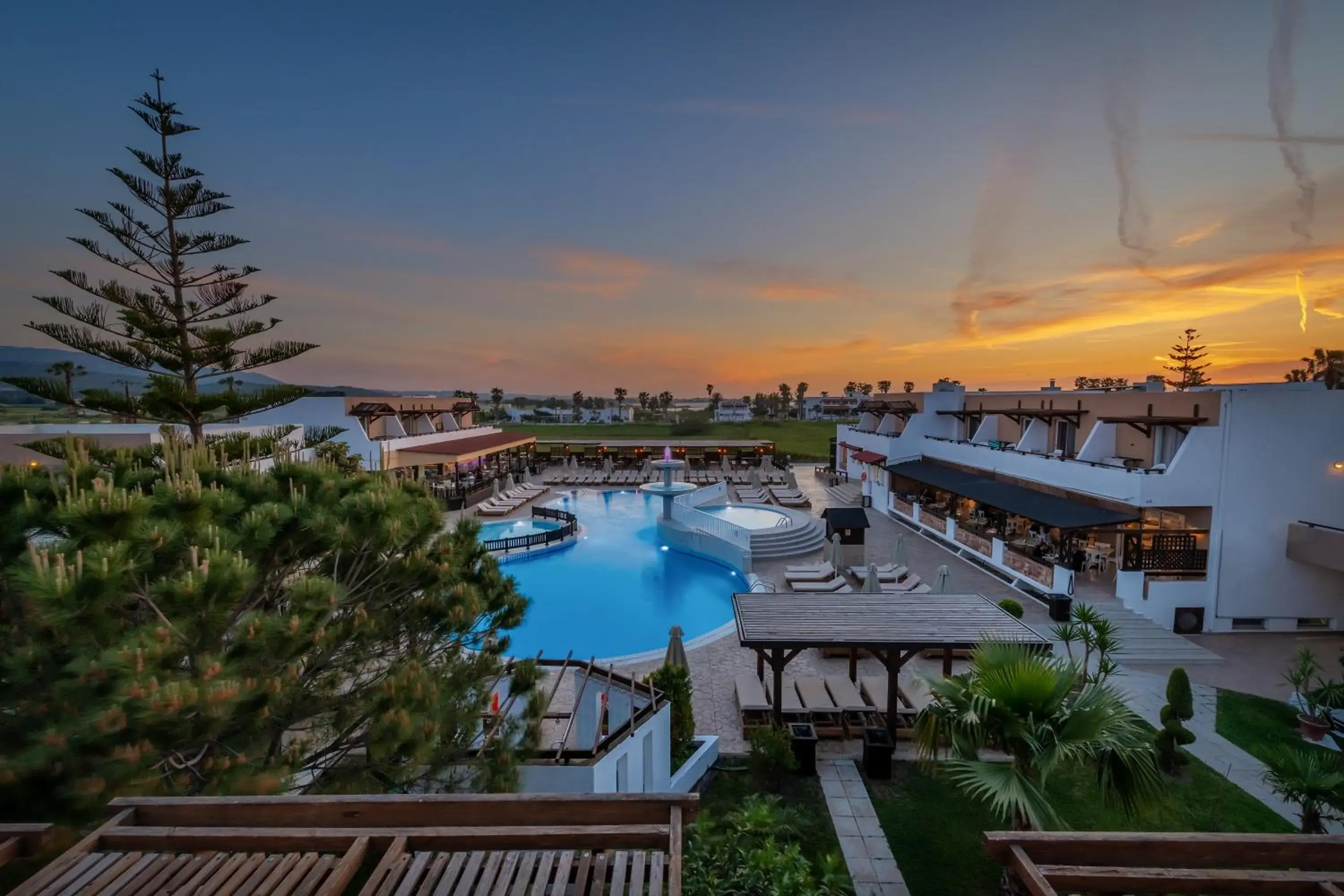 Swimming pool in Gaia Village Swimming pool in Gaia Village