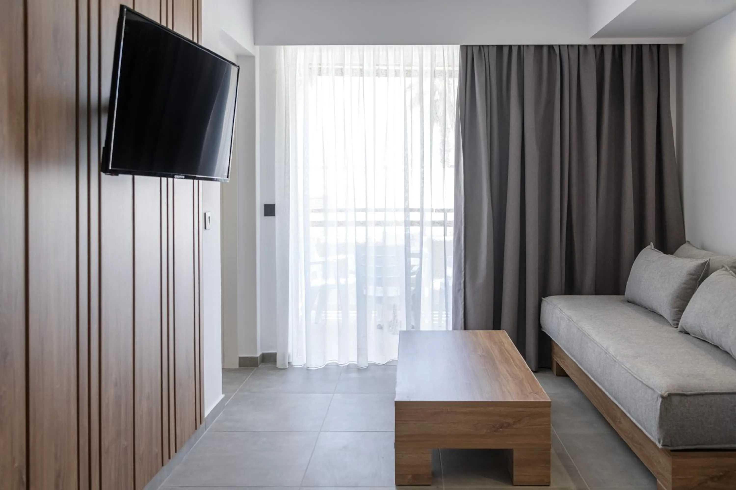 Seating area, Bed in Gaia Village