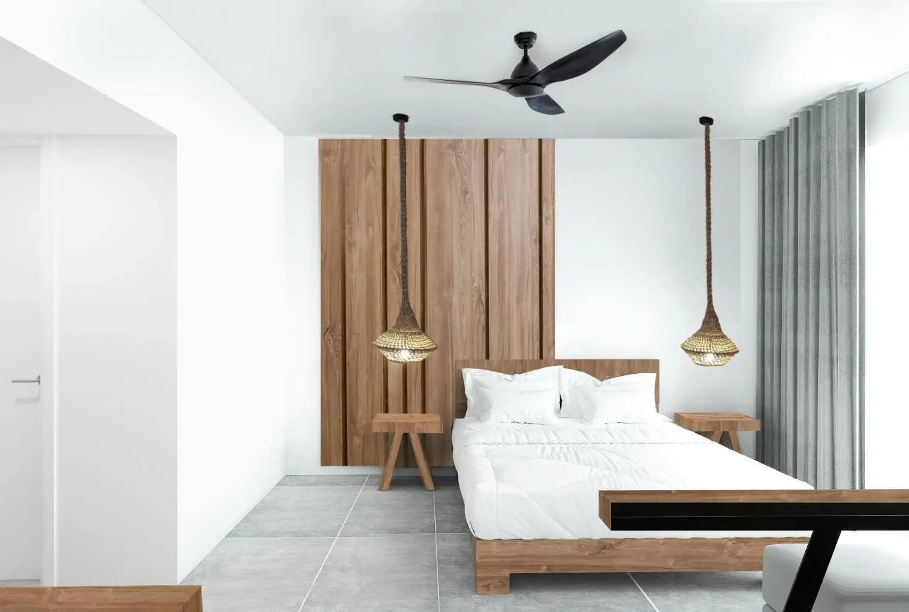 Bedroom, Bed in Gaia Village Bedroom, Bed in Gaia Village