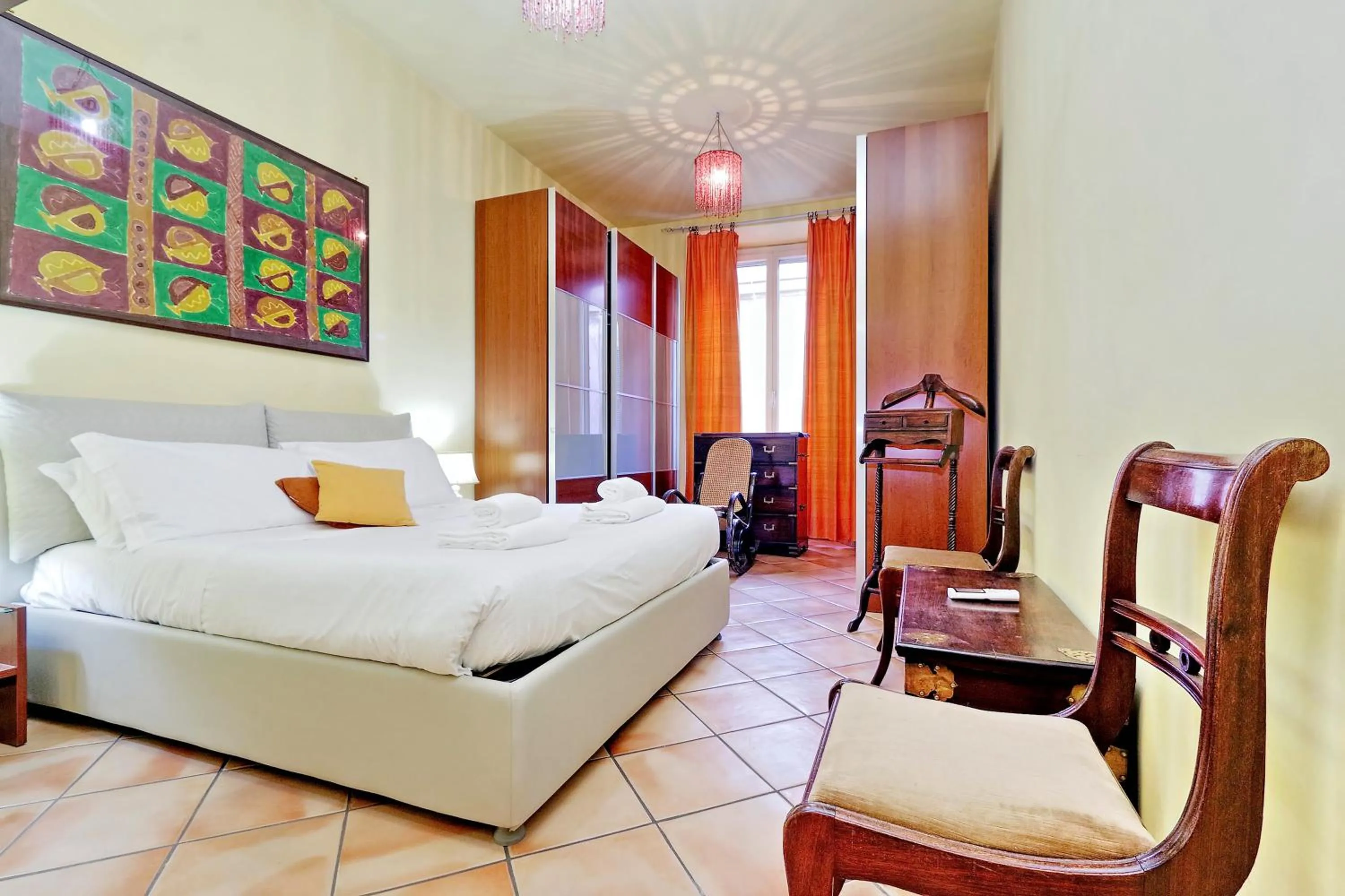 Bedroom, Bed in Romalibera