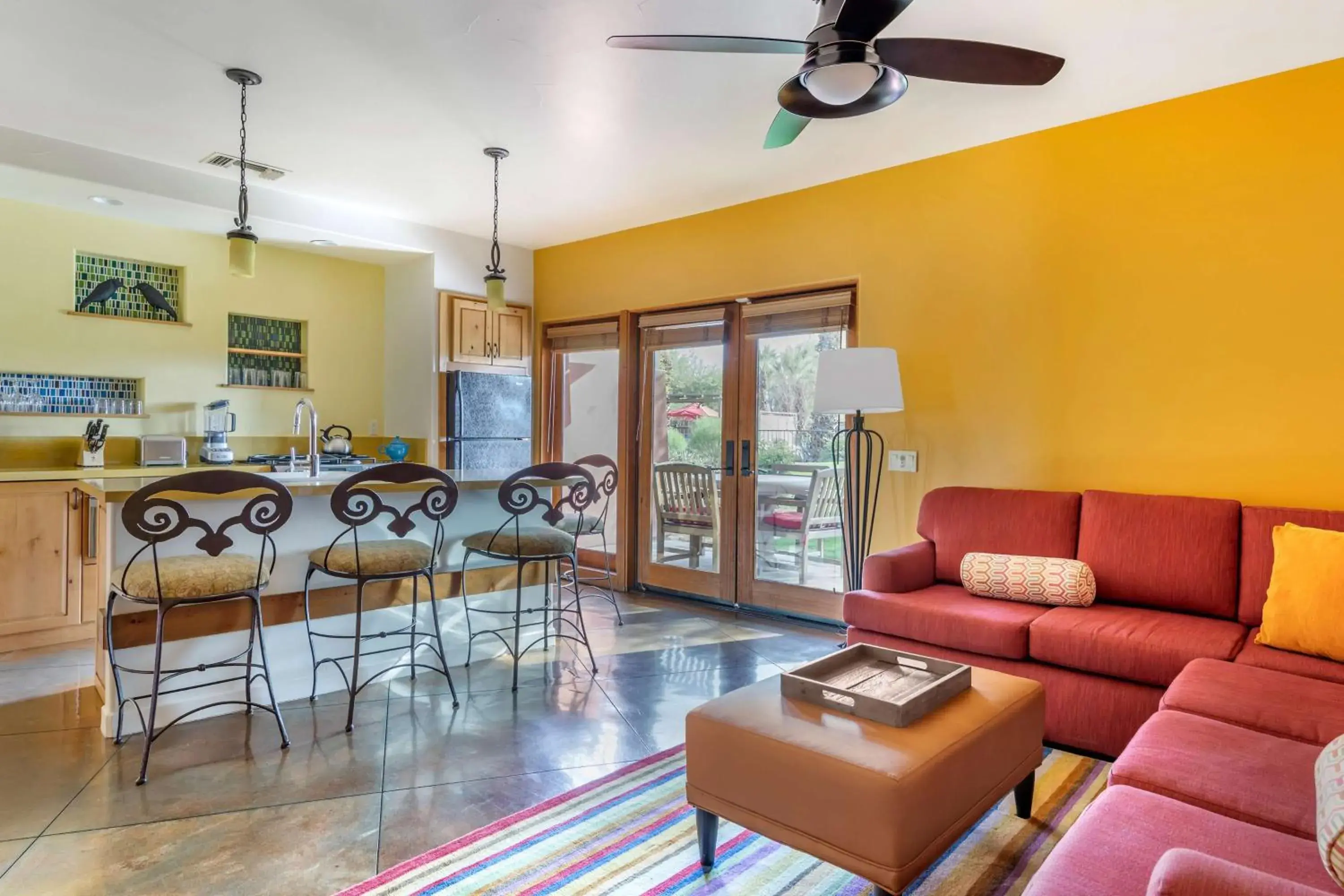 Living room in Hilton Grand Vacations Club Palm Desert Living room in Hilton Grand Vacations Club Palm Desert