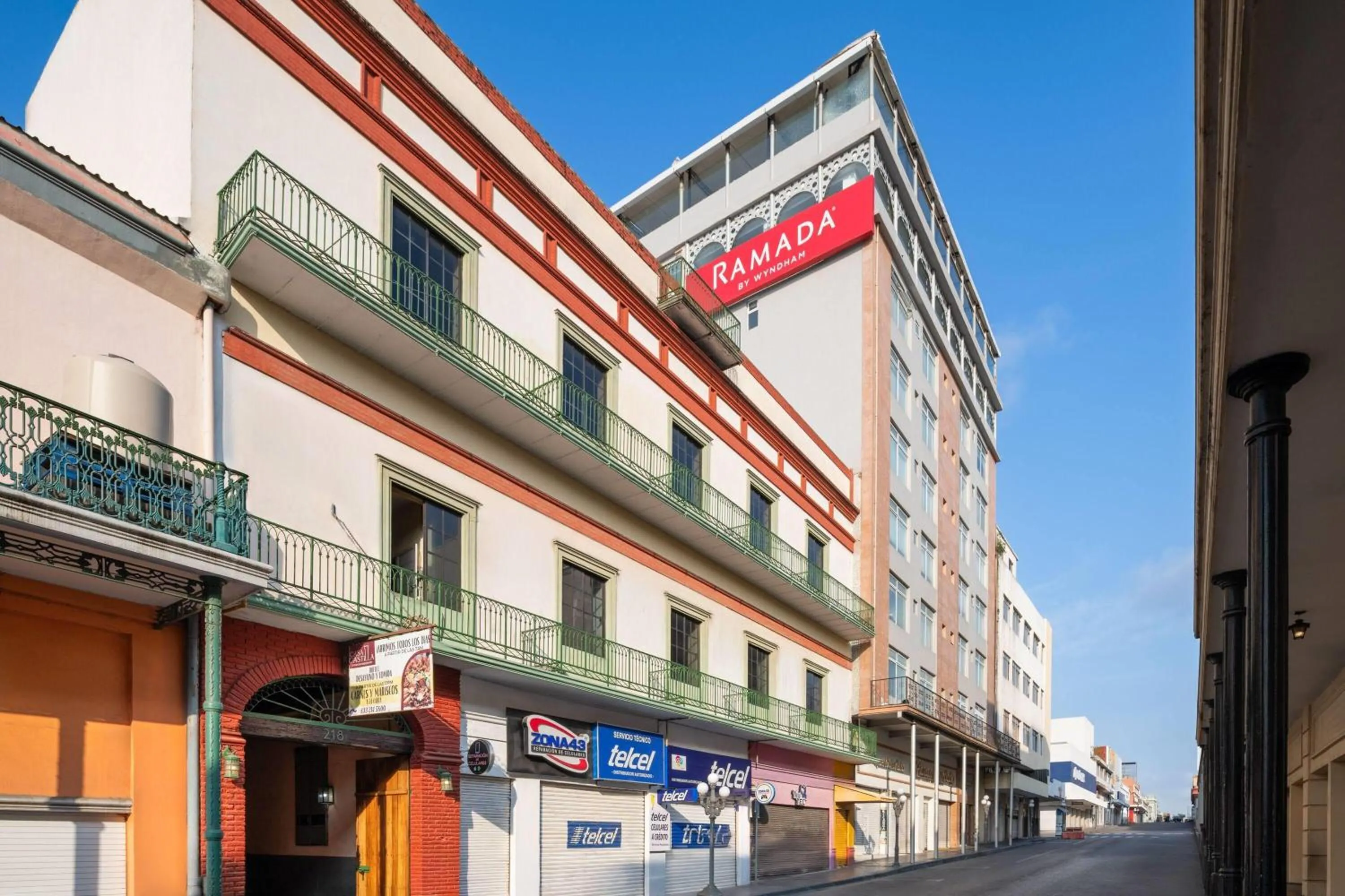Property building in Ramada by Wyndham Tampico Centro