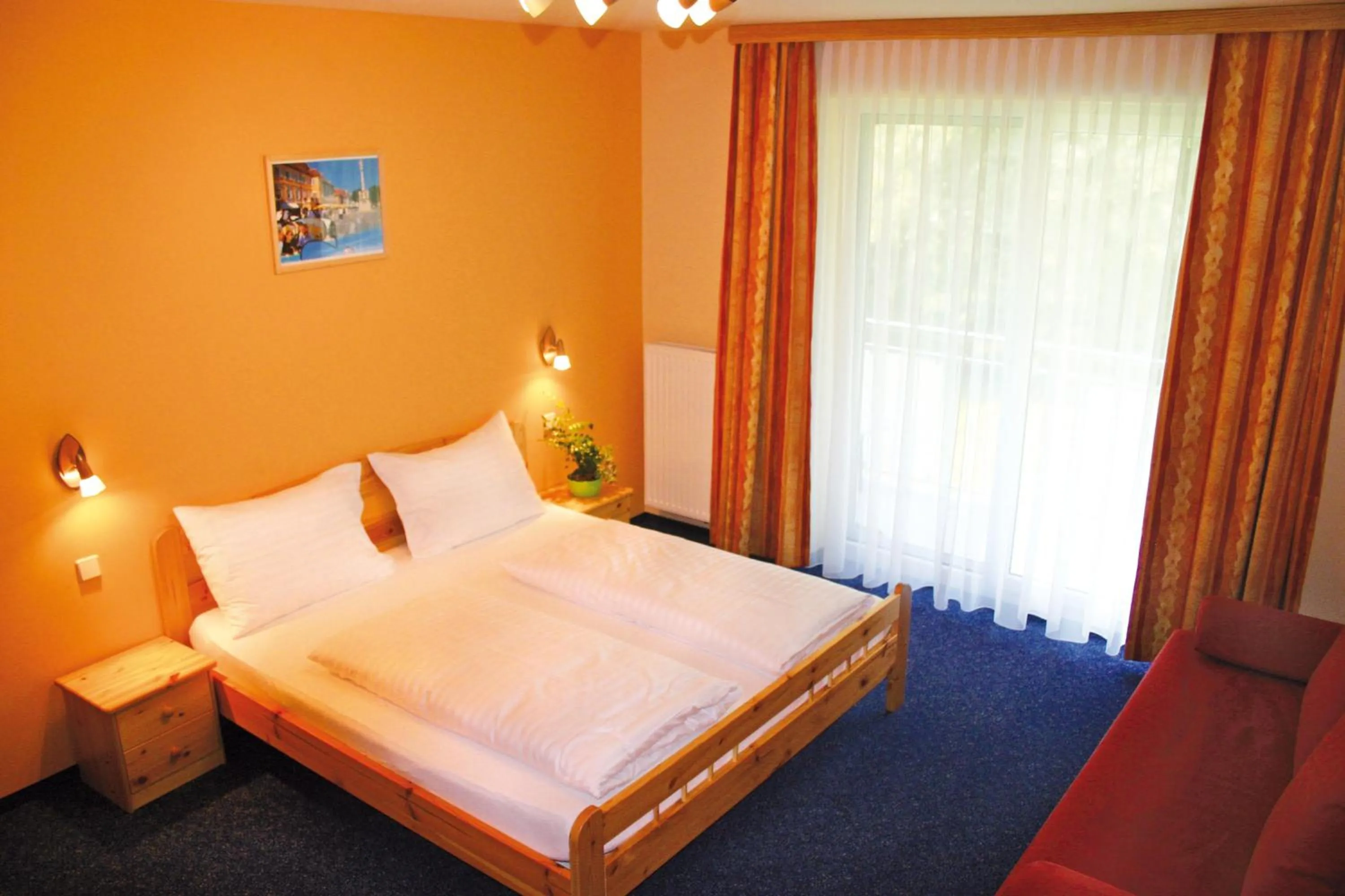 Bed in Gasthof Zum Lindenhof