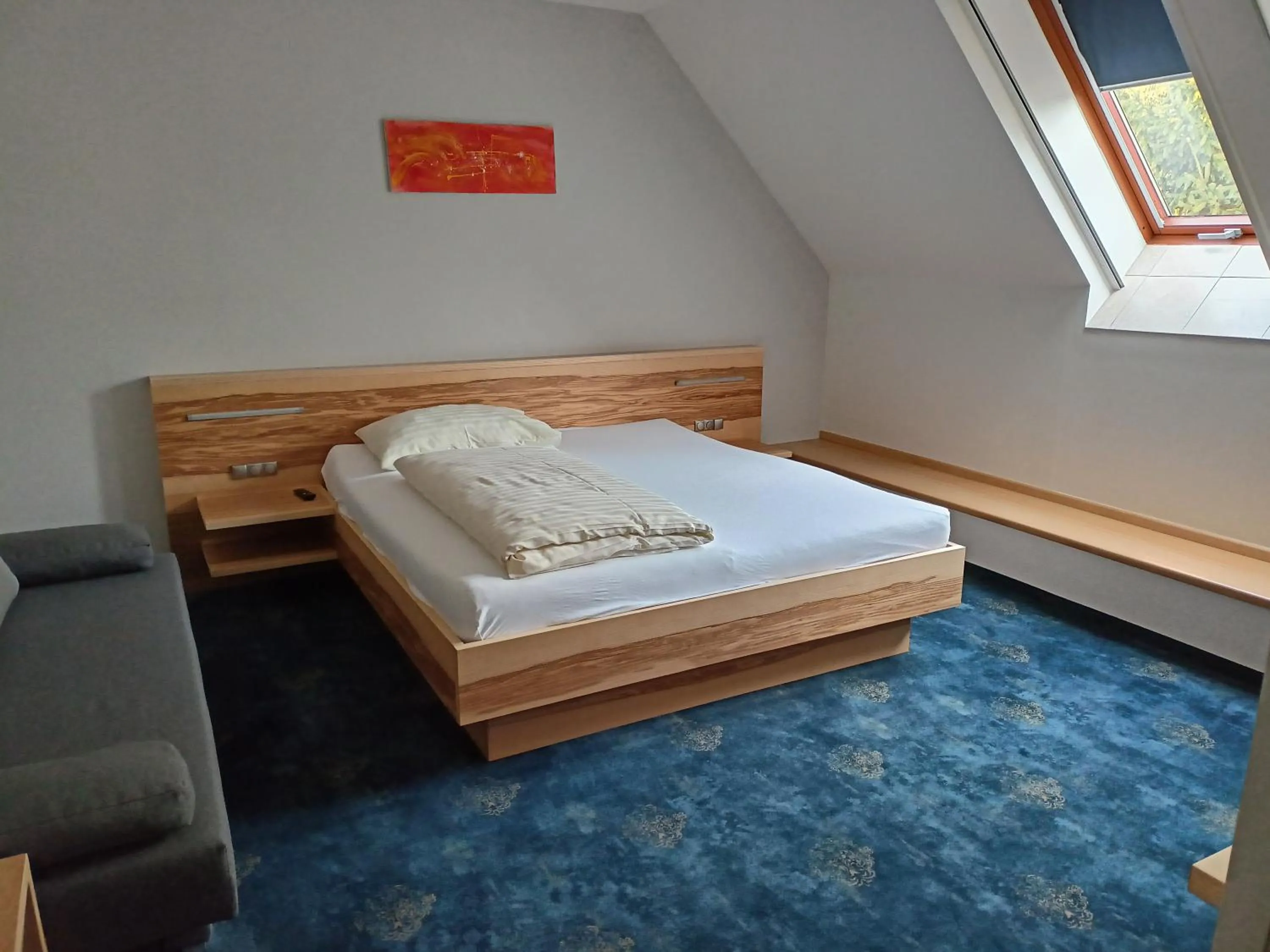 Bed in Gasthof Zum Lindenhof