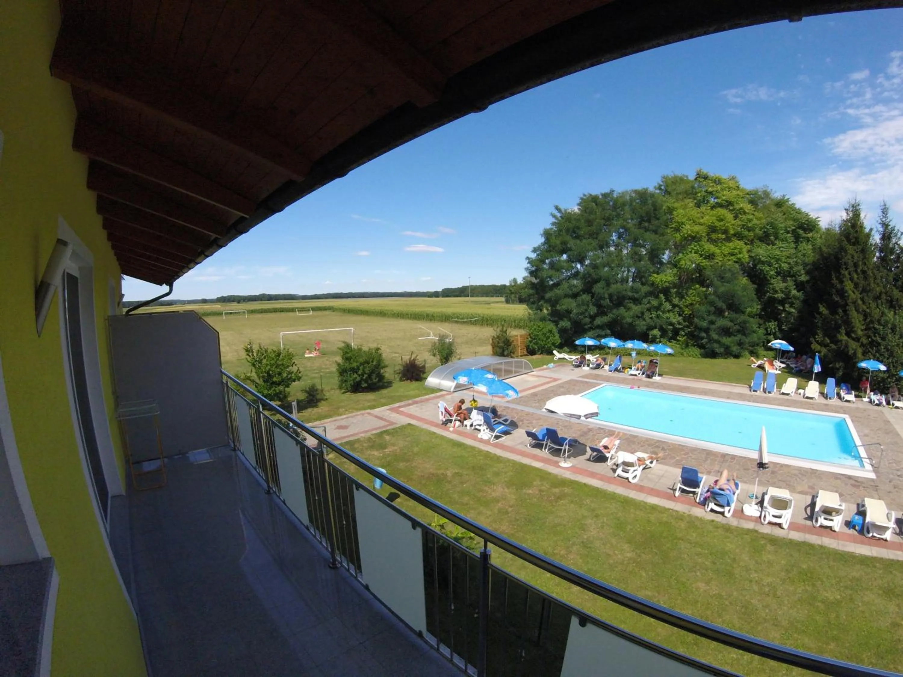 Balcony/Terrace in Gasthof Zum Lindenhof