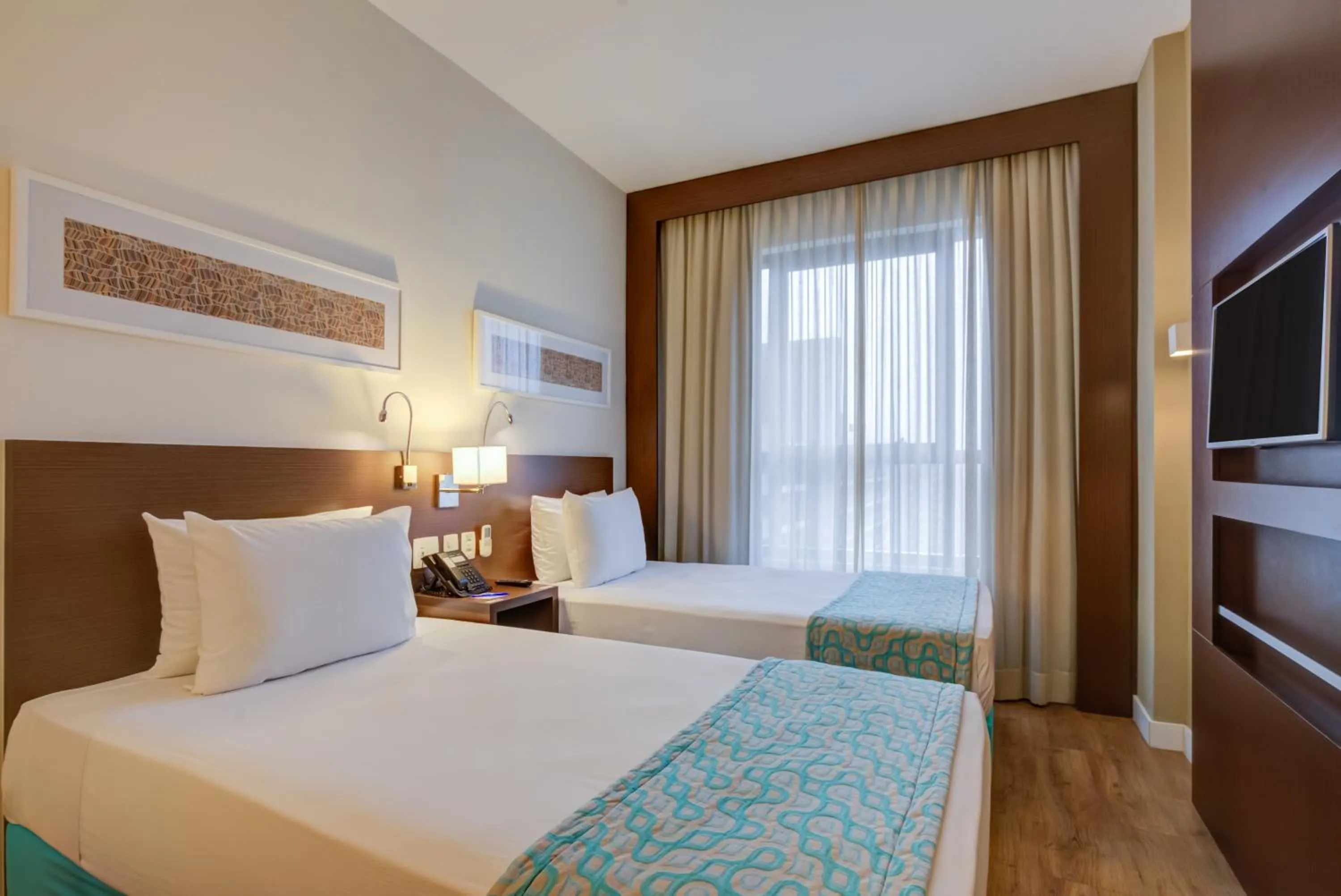 Bedroom, Bed in Comfort Hotel São Caetano