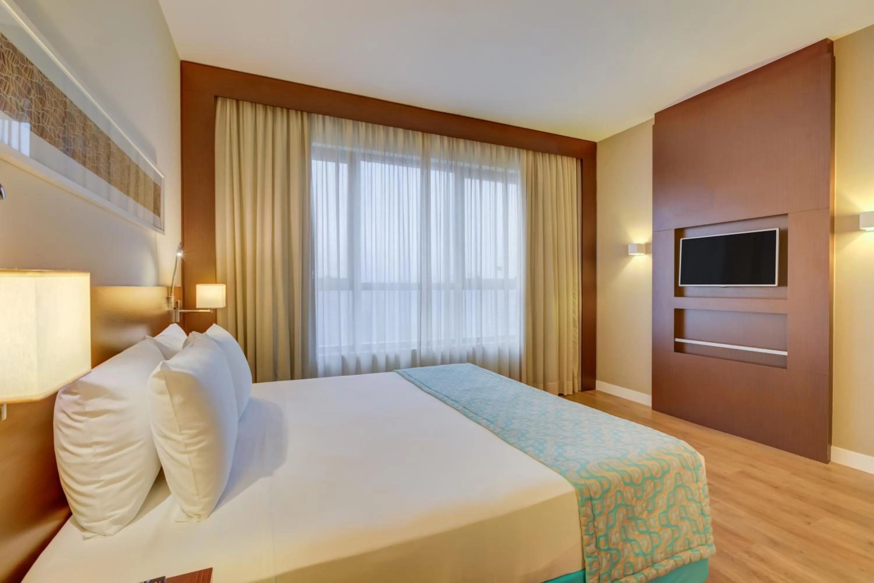 Bed in Comfort Hotel São Caetano