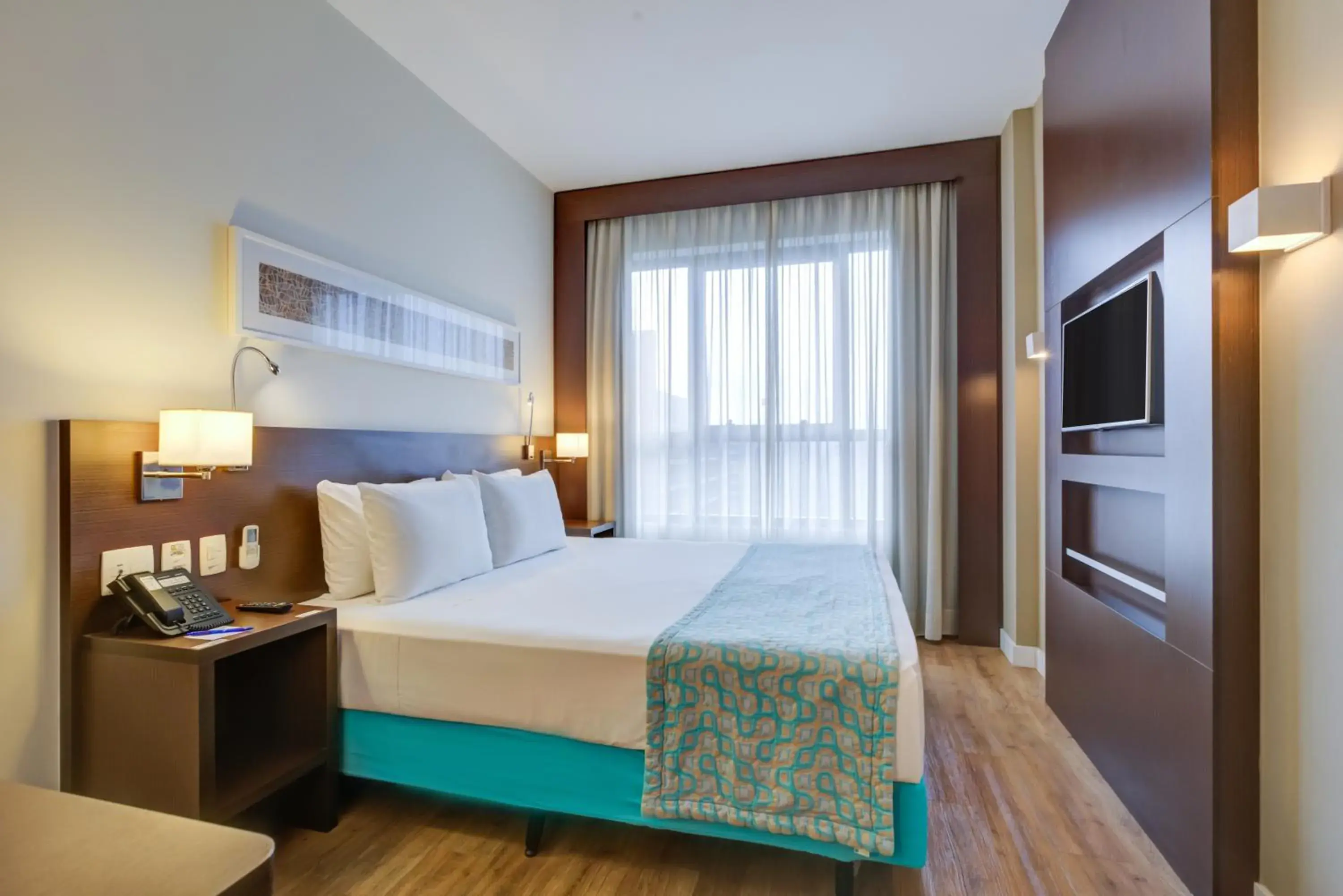 Bedroom, Bed in Comfort Hotel São Caetano Bedroom, Bed in Comfort Hotel São Caetano