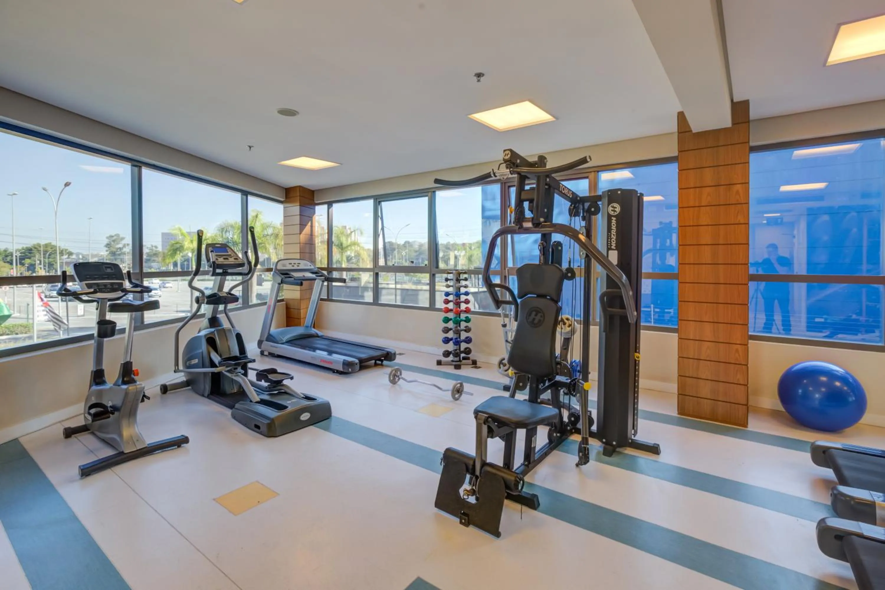 Fitness centre/facilities in Quality Hotel São Caetano