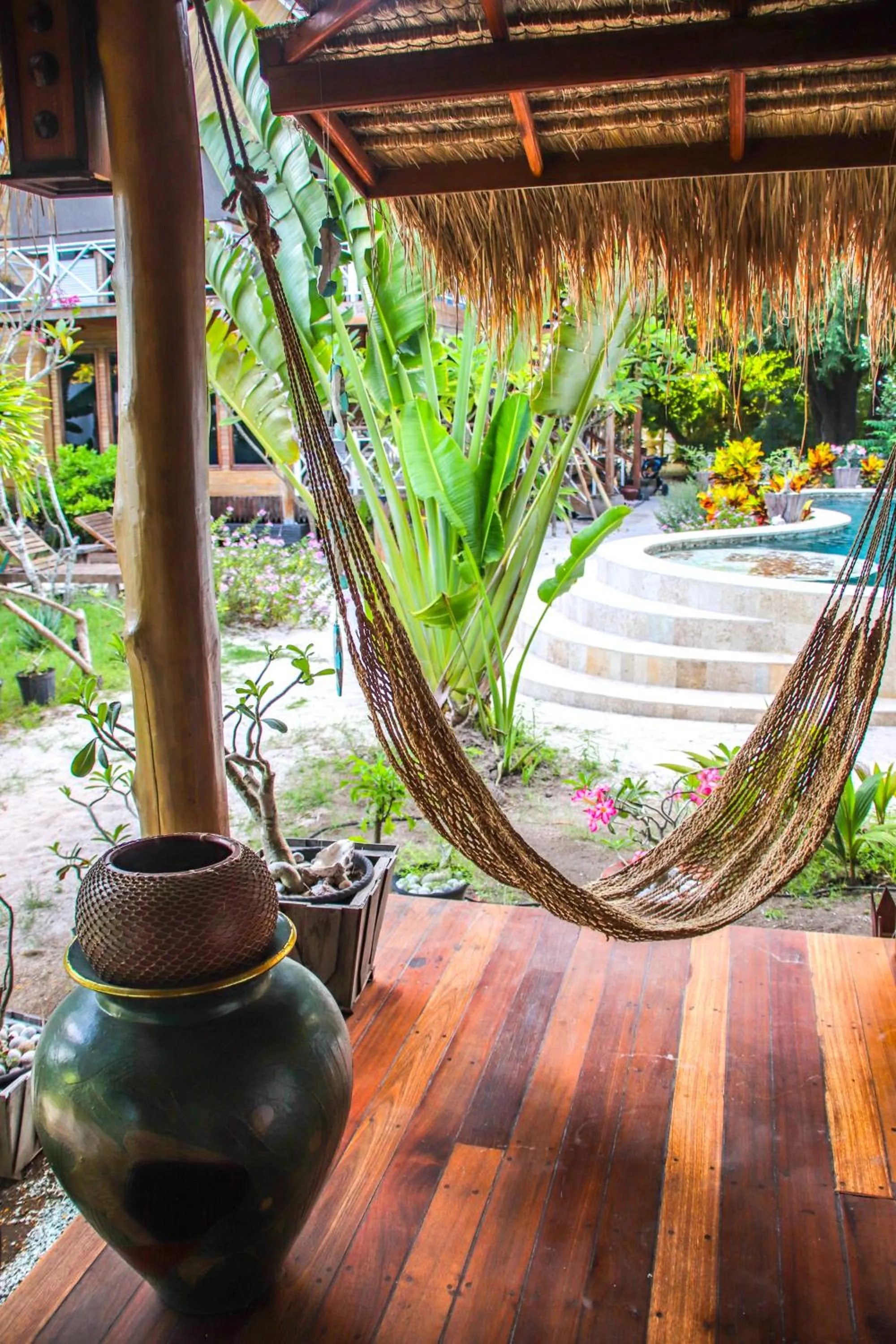 Garden in Serene Beach Villa