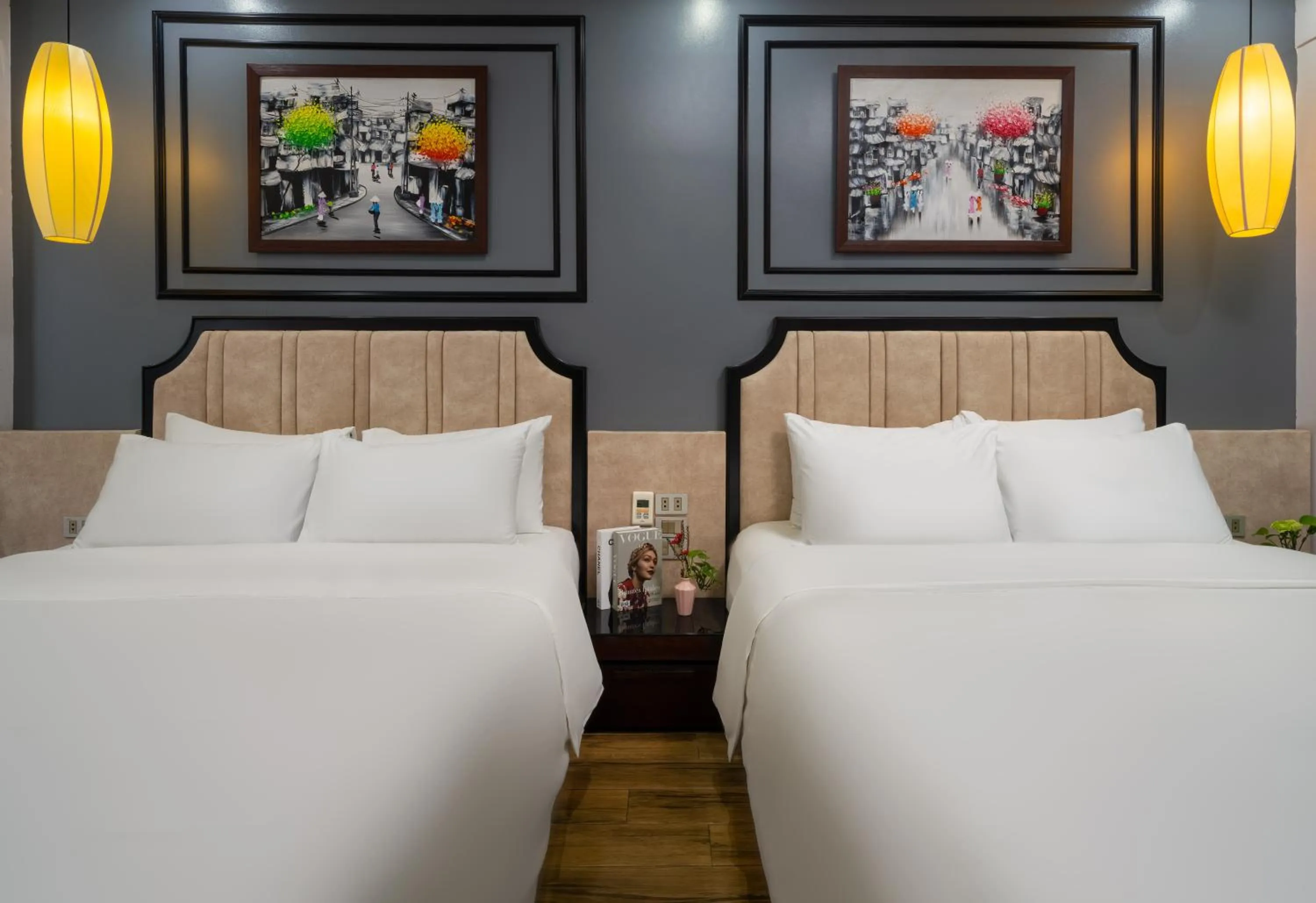 Bed in Bella Rosa Suite Hotel & Spa