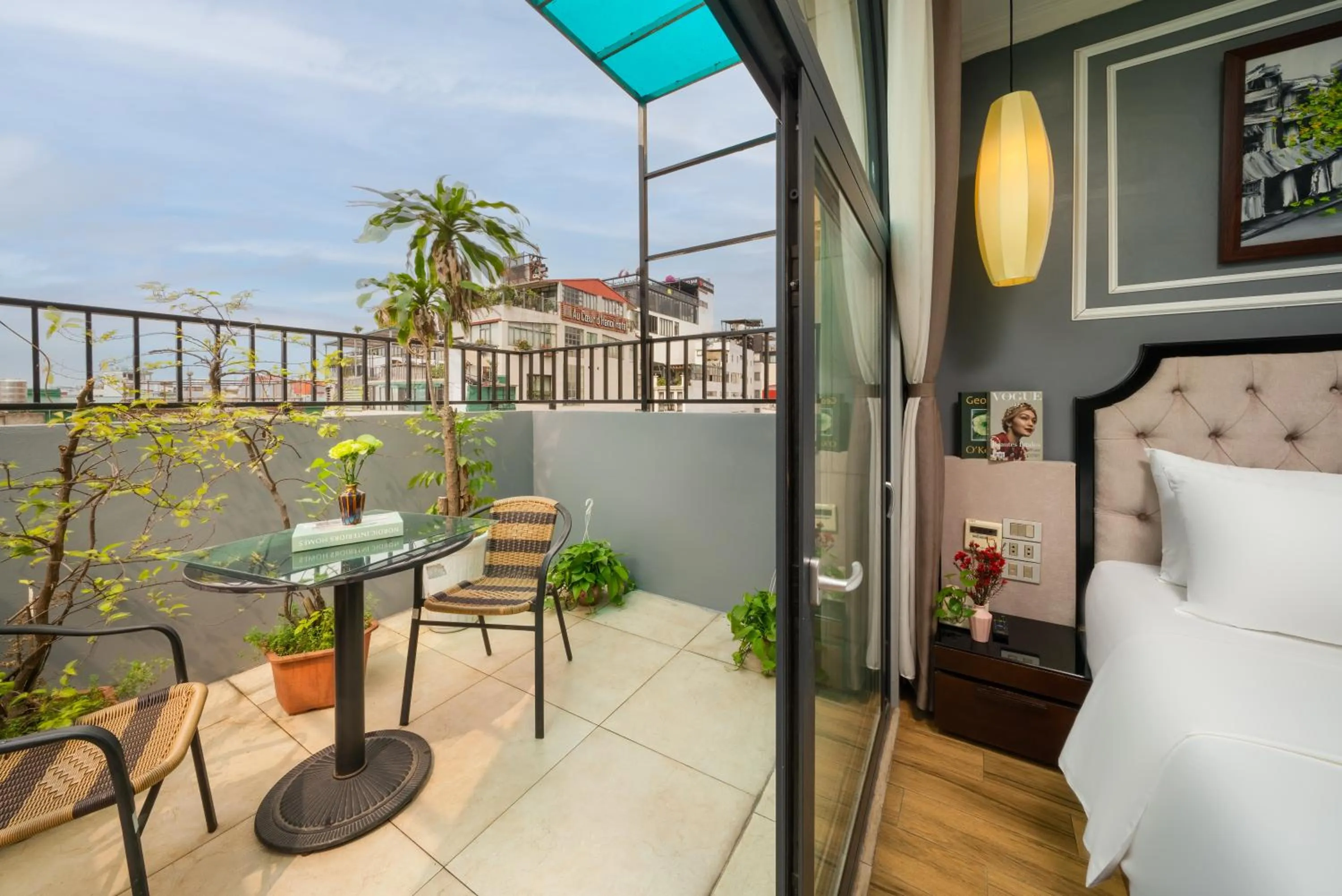 Balcony/Terrace in Bella Rosa Suite Hotel & Spa