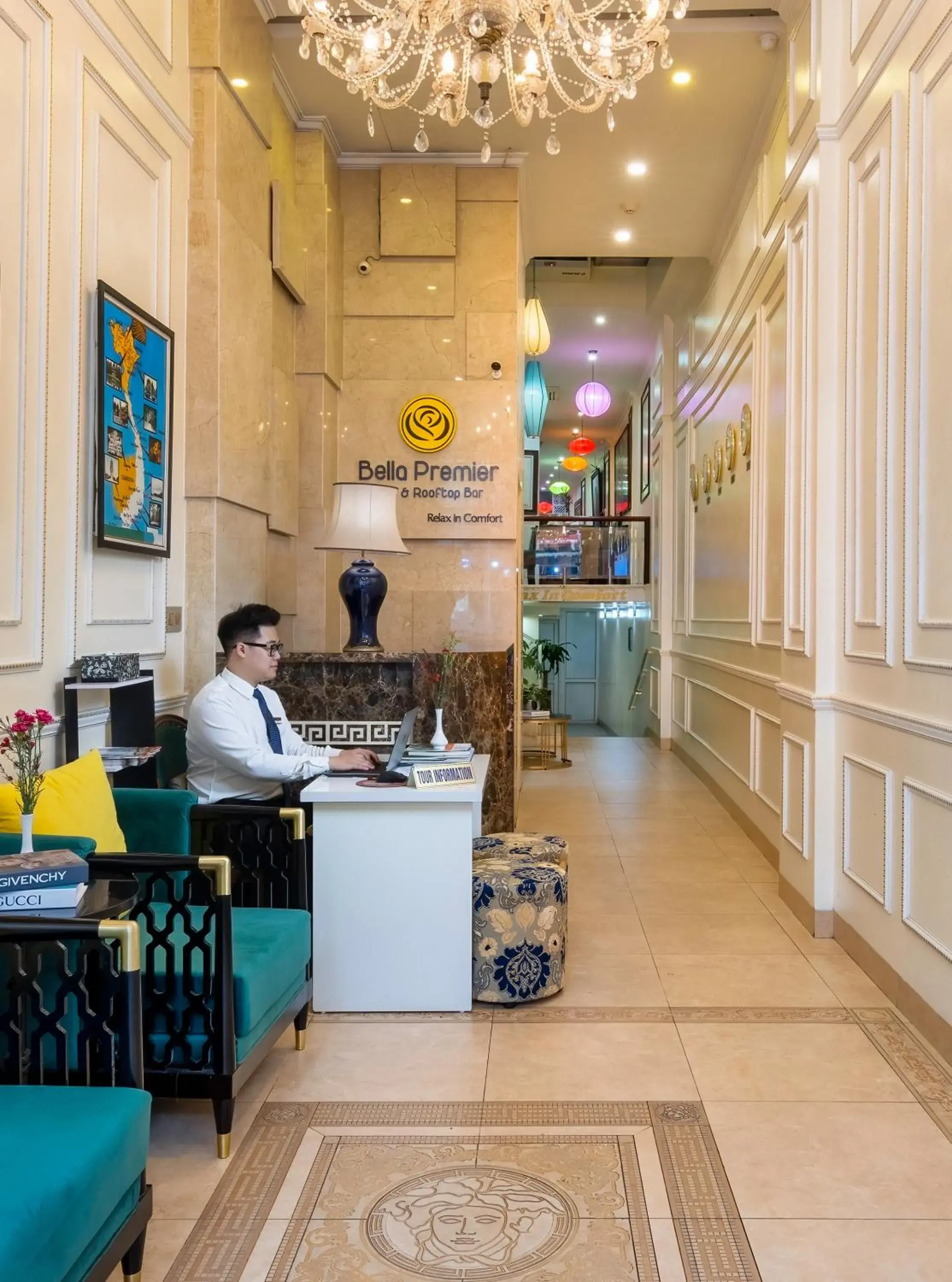 Lobby or reception in Bella Rosa Suite Hotel & Spa Lobby or reception in Bella Rosa Suite Hotel & Spa