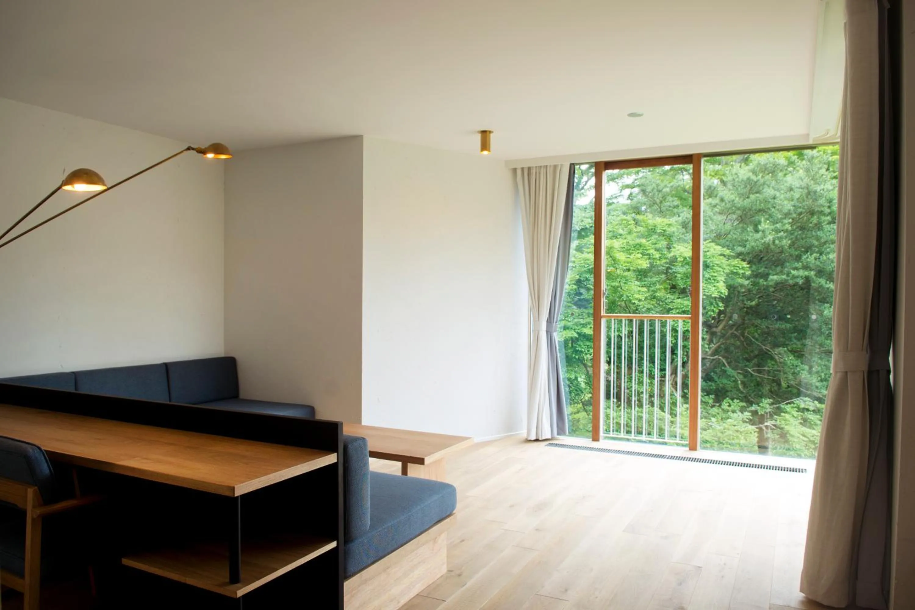 Living room in Hakone Retreat Före