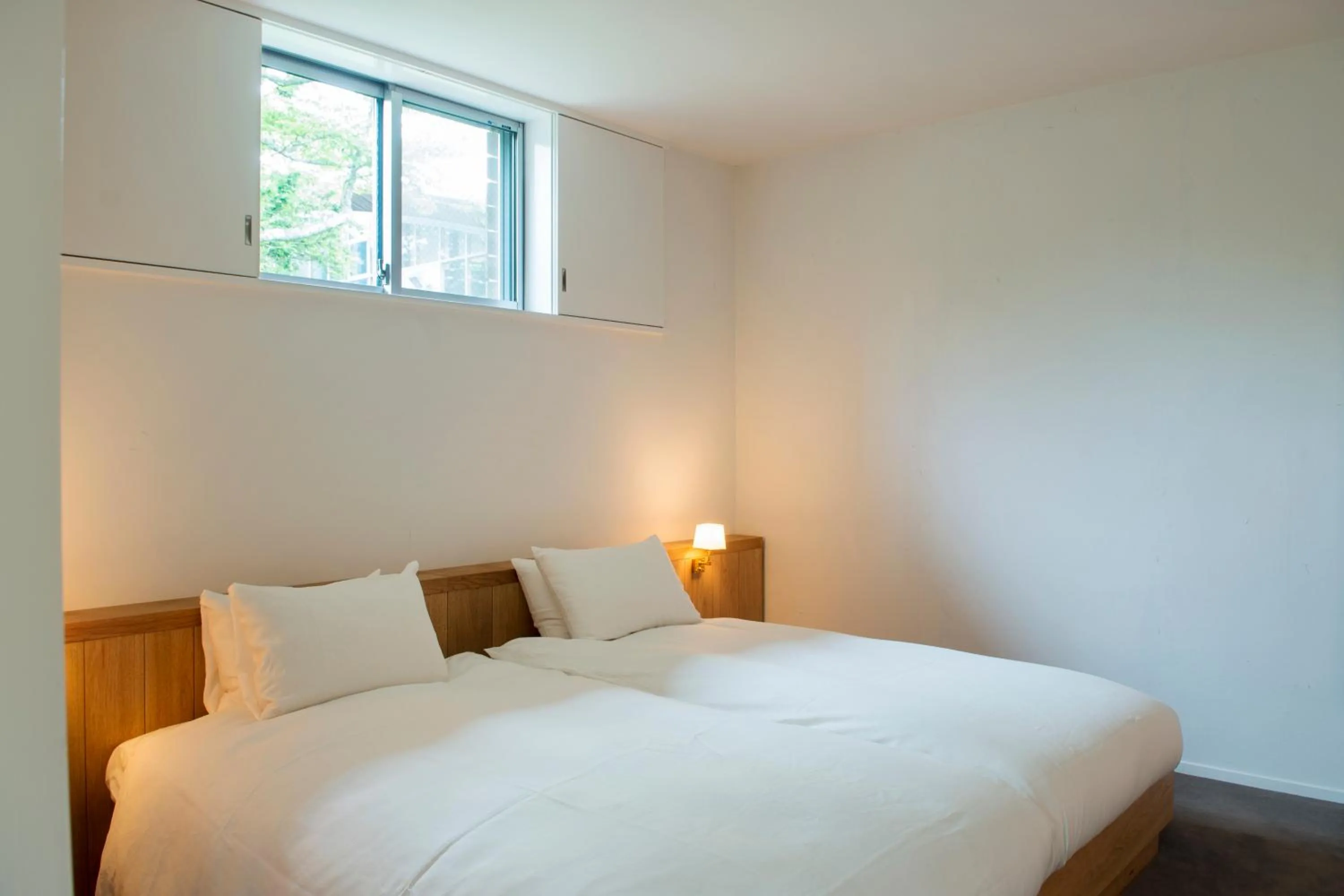 Bedroom, Bed in Hakone Retreat Före