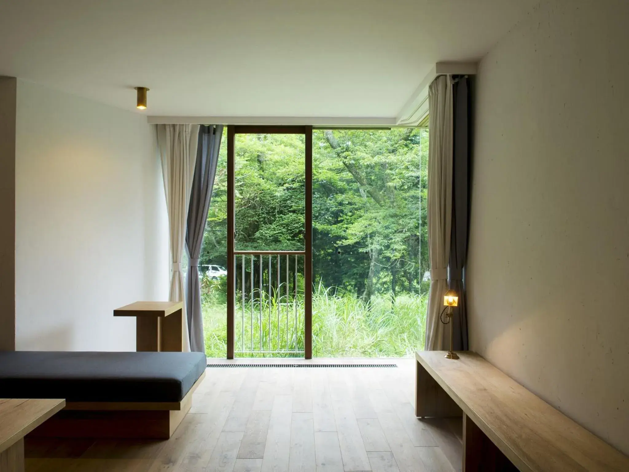 View (from property/room), Bed in Hakone Retreat Före View (from property/room), Bed in Hakone Retreat Före