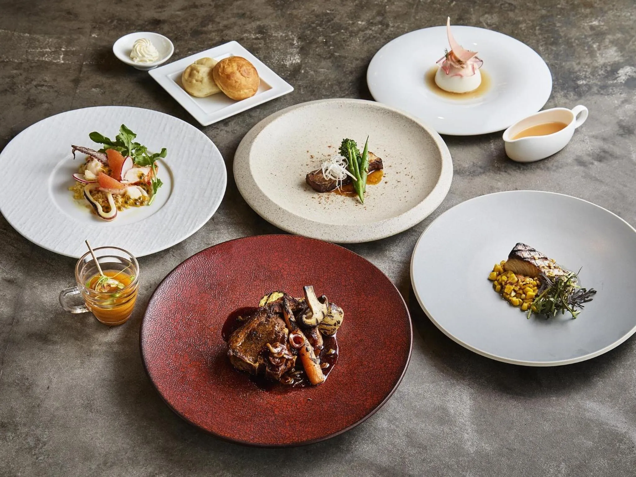 Dinner in Hakone Retreat Före