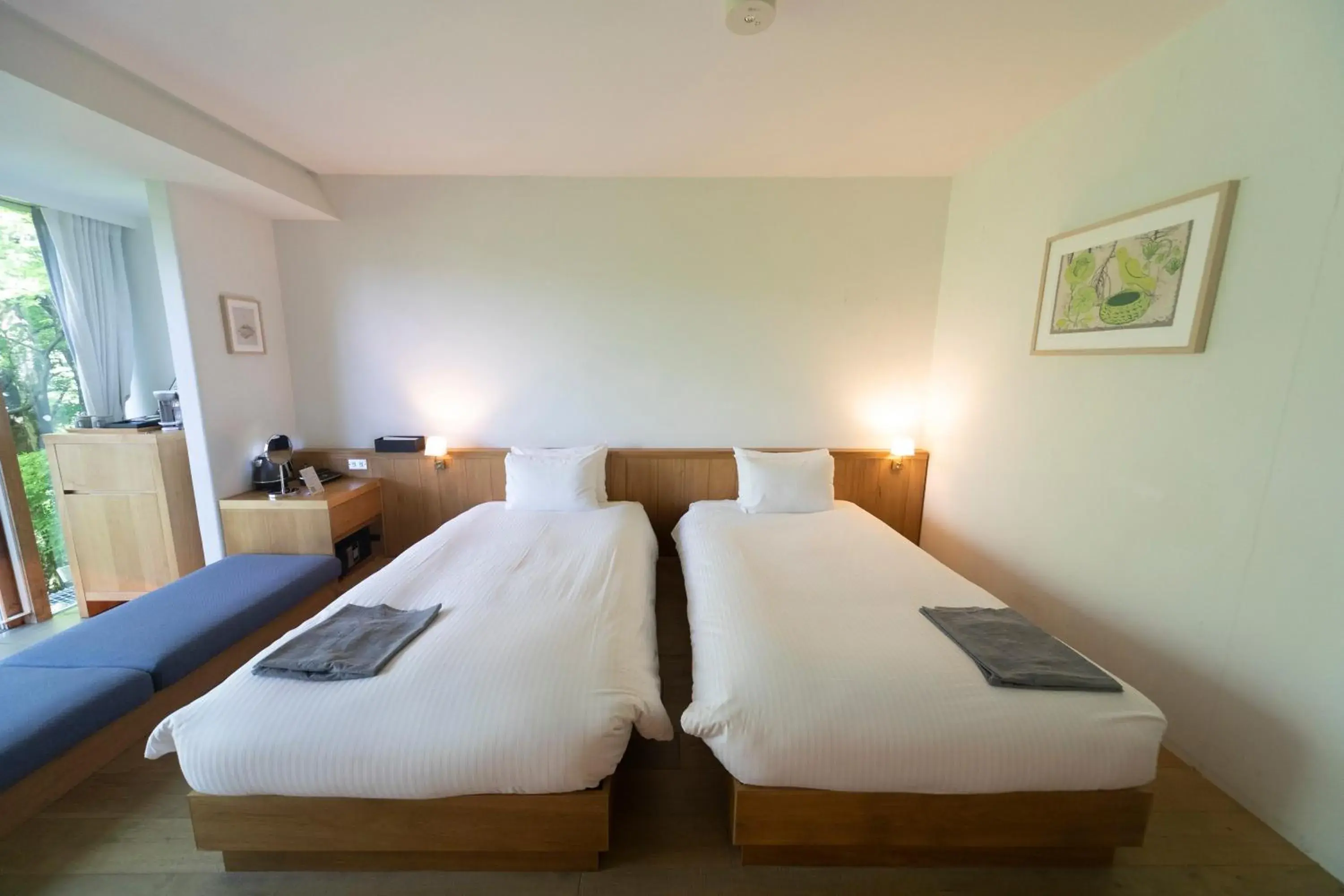 Bed in Hakone Retreat Före Bed in Hakone Retreat Före