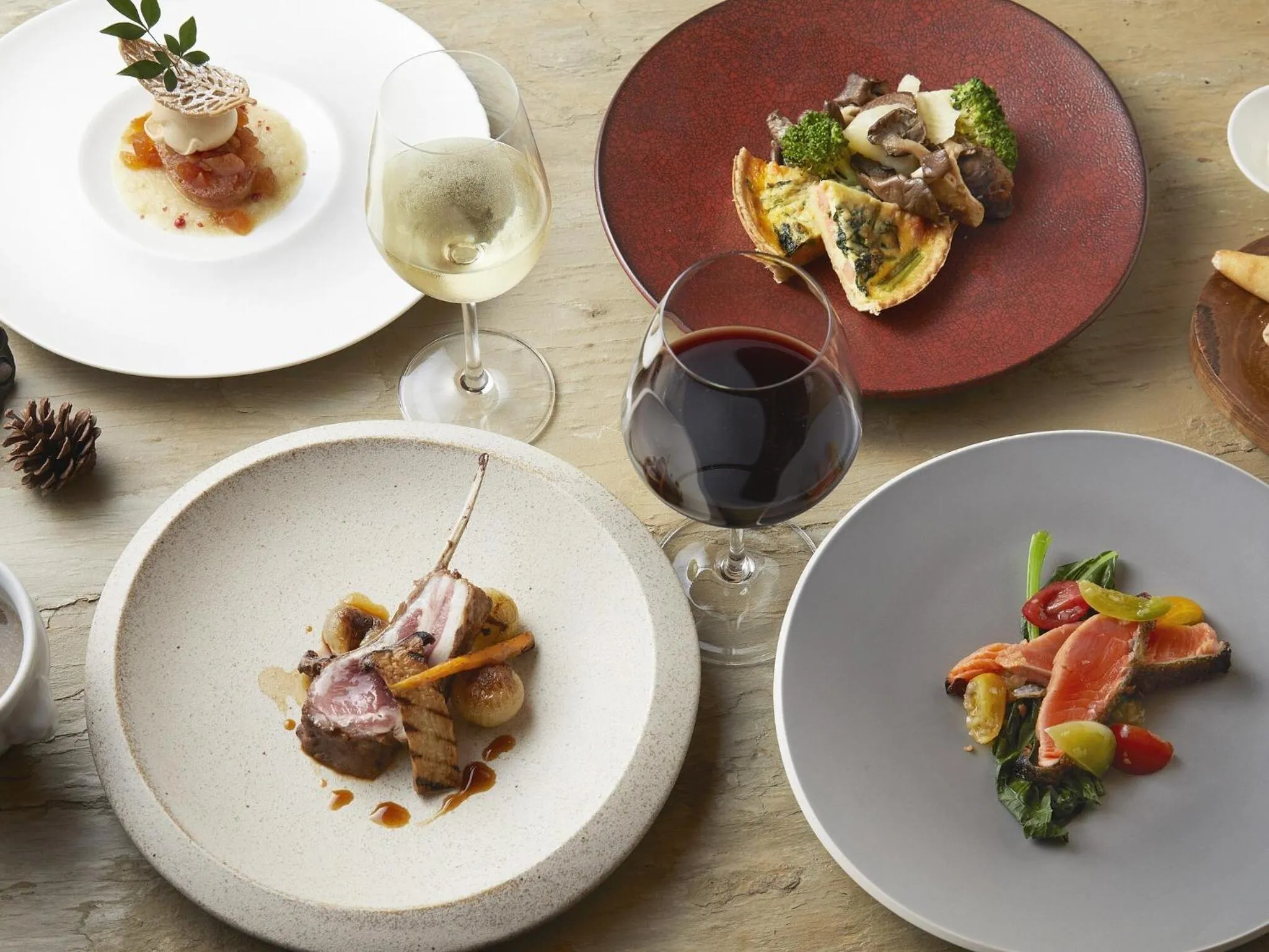 Dinner in Hakone Retreat Före