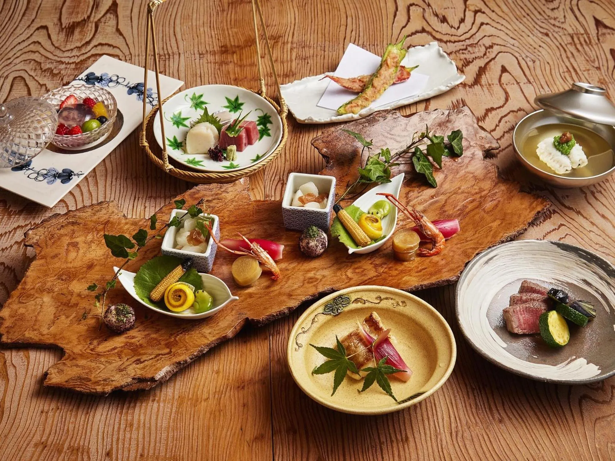 Dinner in Hakone Retreat Före