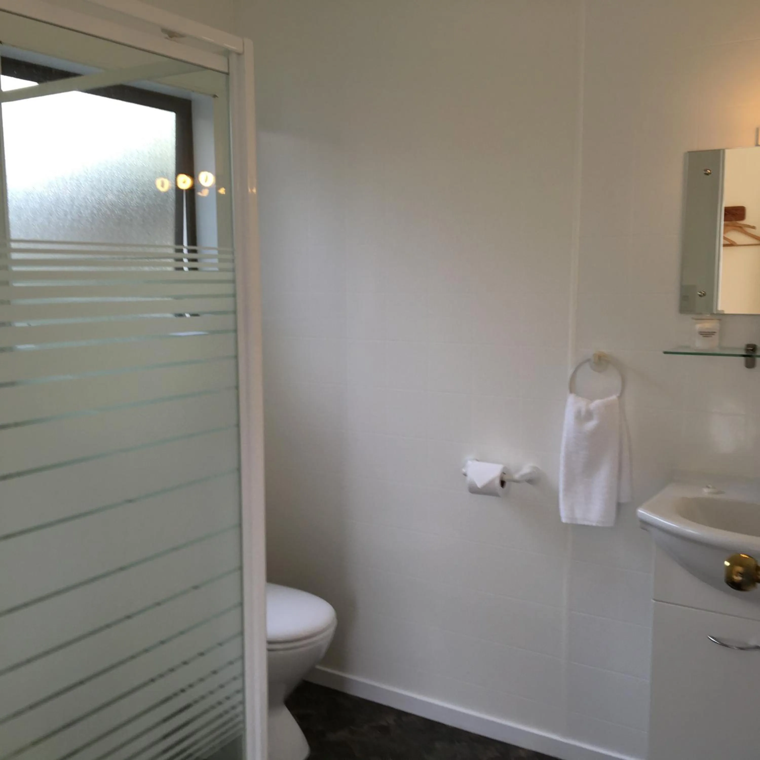 Bathroom in Waitomo Caves Guest Lodge