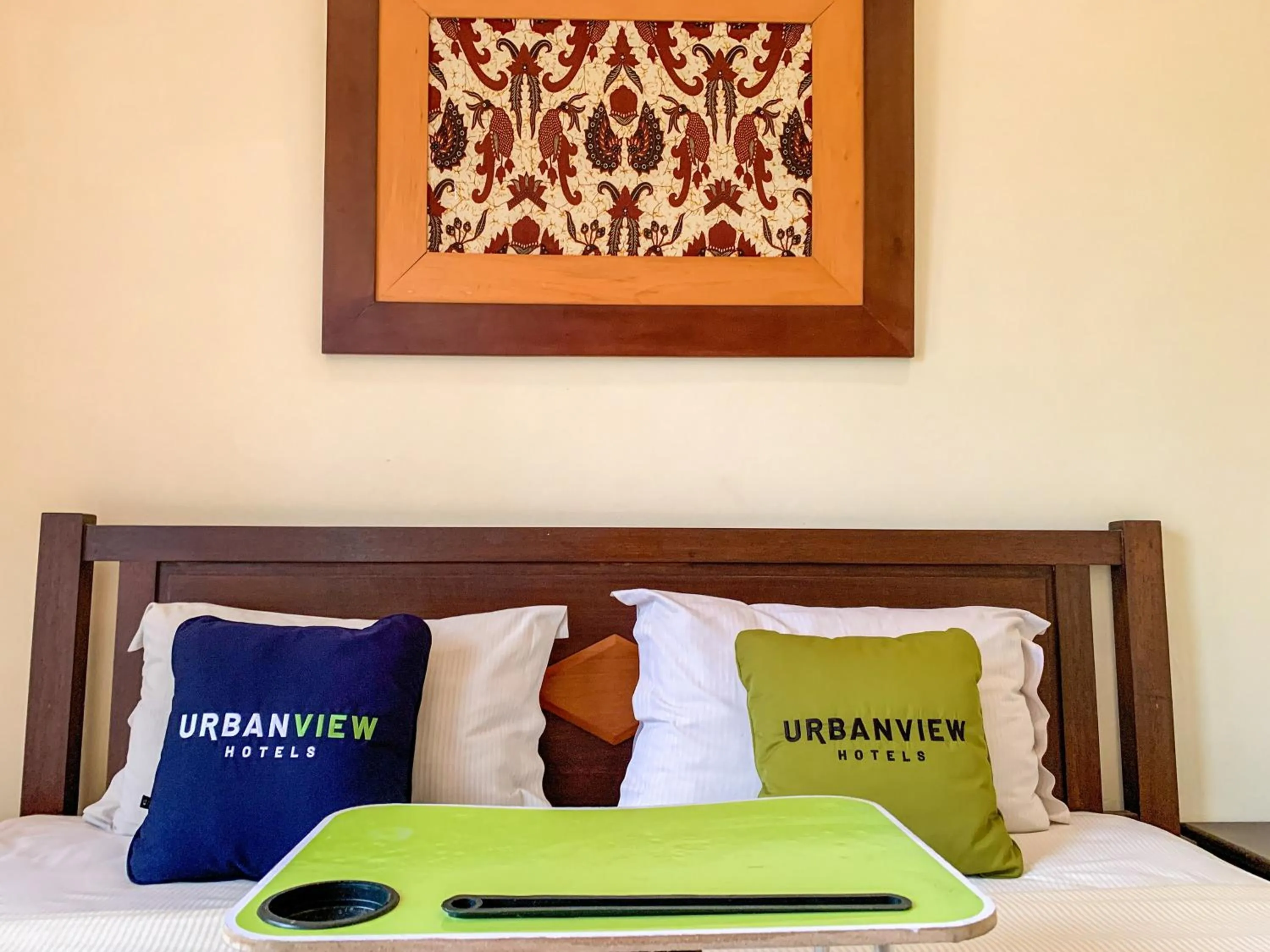 Bed in Urbanview Sasono Putro Condoongcatur by RedDoorz