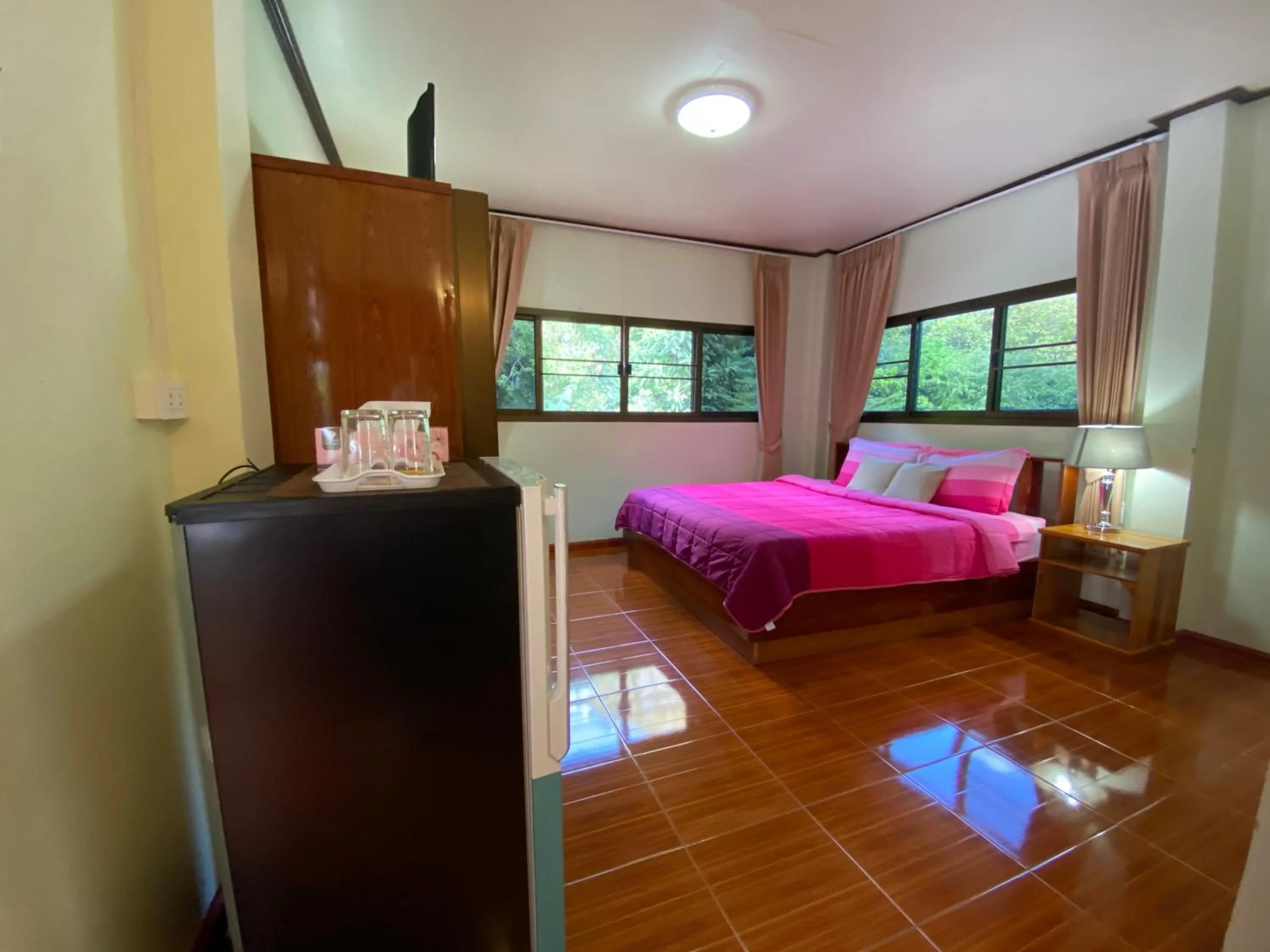 Natural landscape, Bed in Yayee Homestay