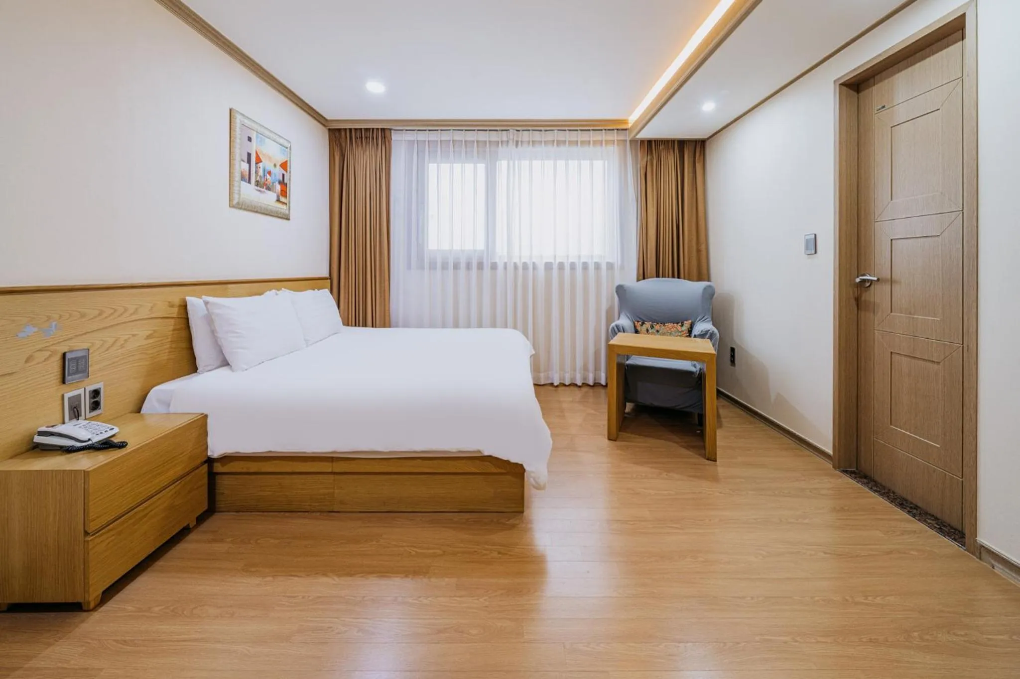 Bed in Nohyung Hotel