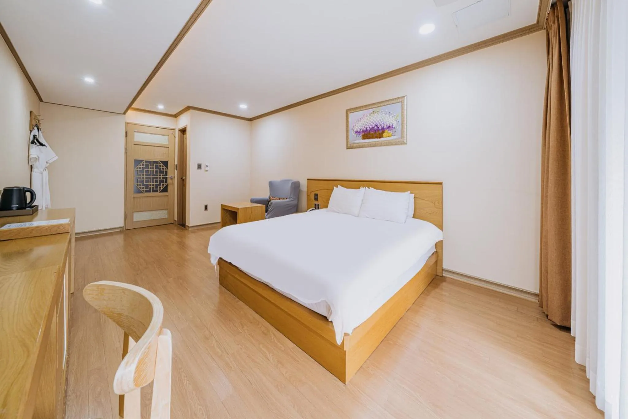 Bed in Nohyung Hotel