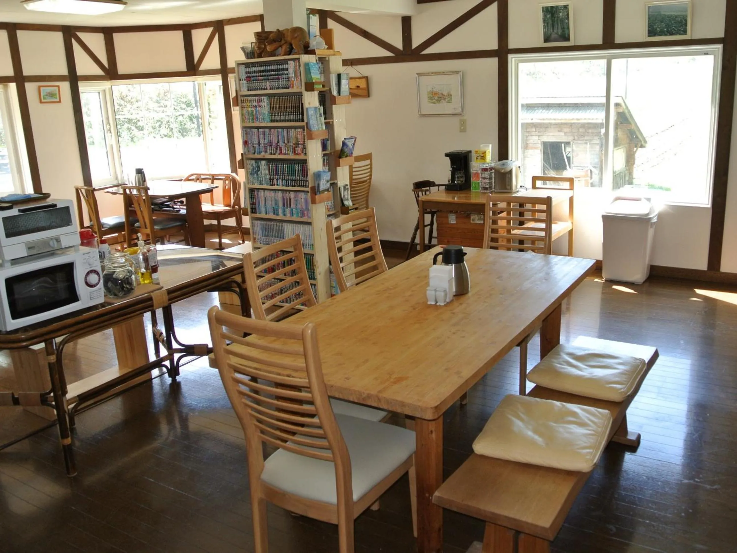 Communal lounge/ TV room in Pension Megumiyuki