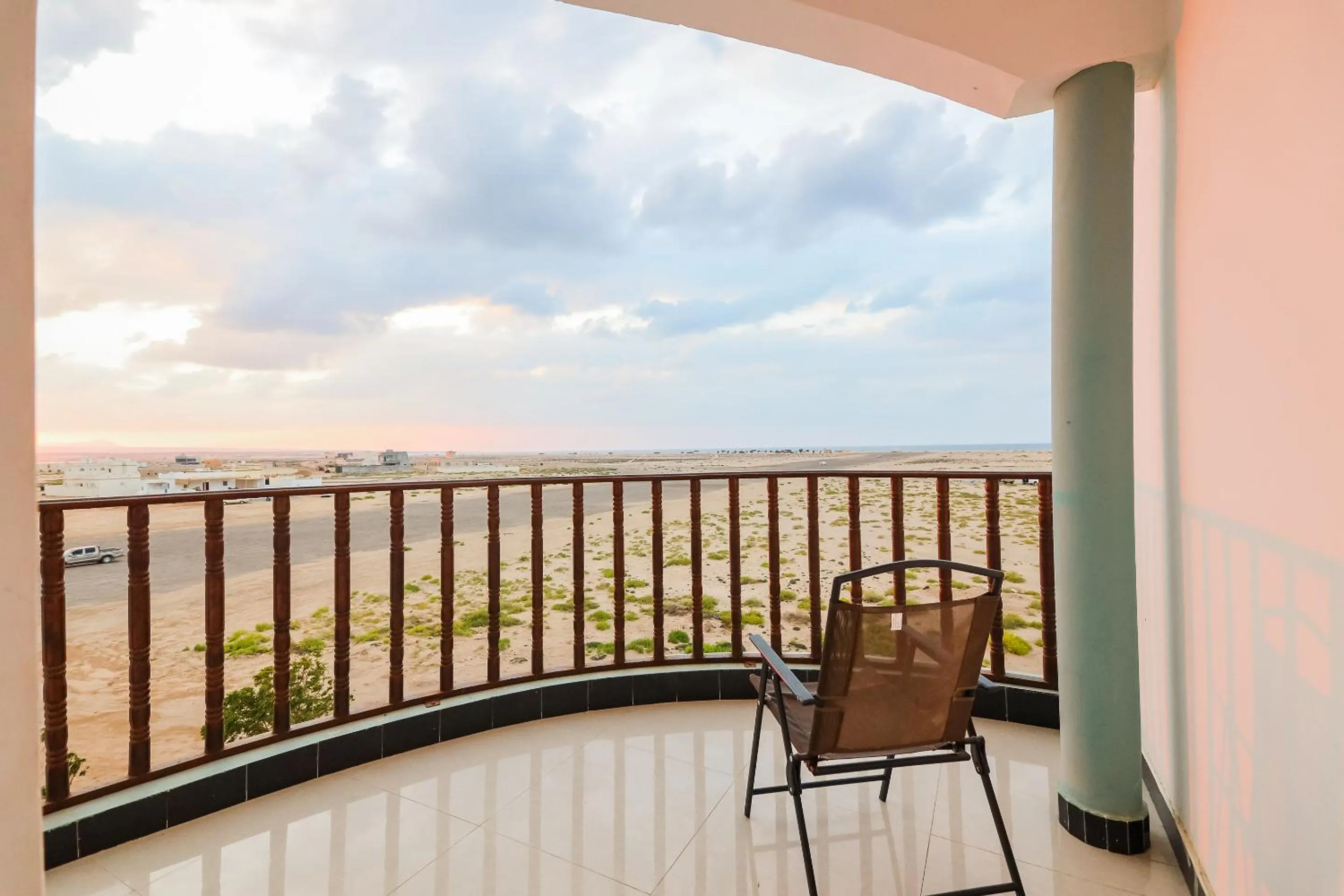 Balcony/Terrace in Super OYO 110 Ras Al Hadd Guest House