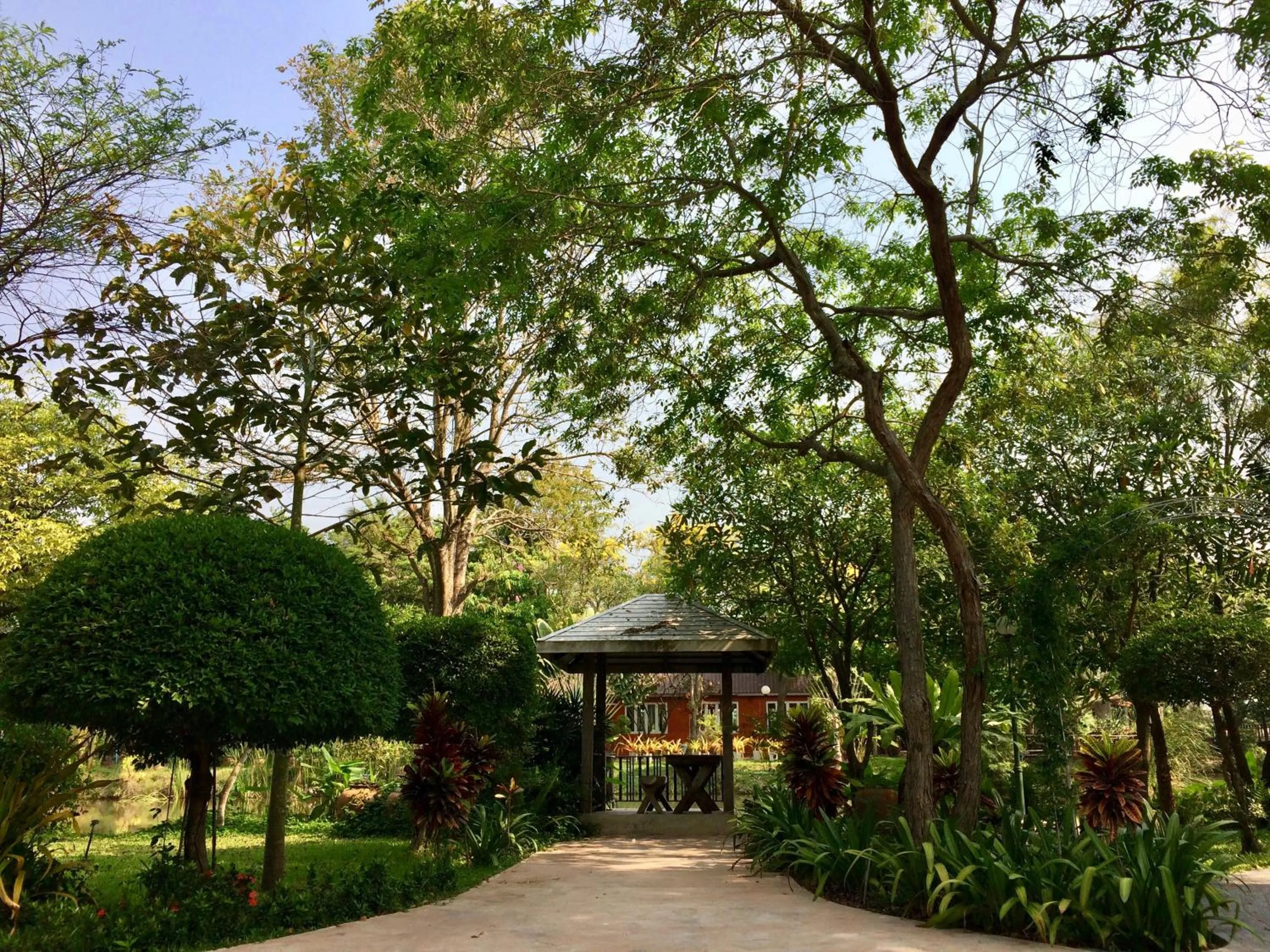 Garden in Muaan Resort