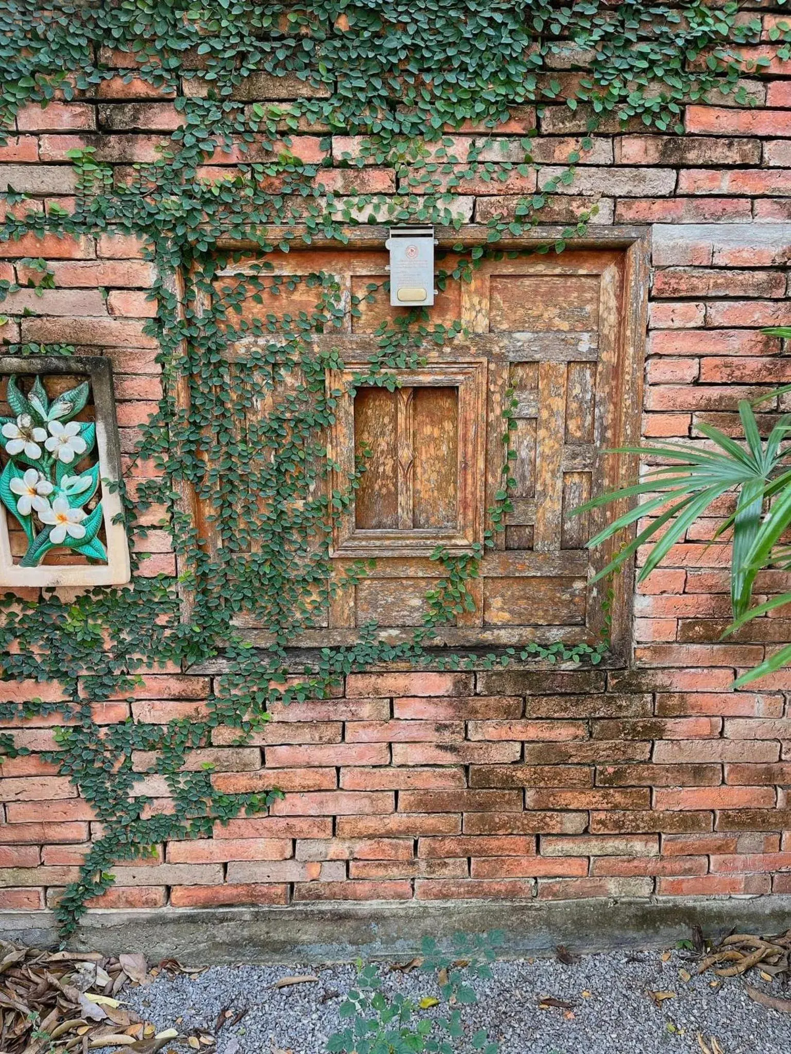 Garden view in Muaan Resort Garden view in Muaan Resort