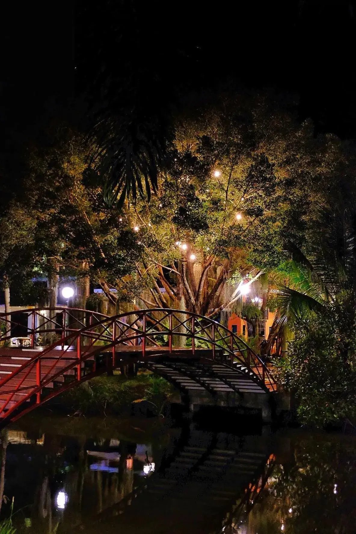 Garden view in Muaan Resort Garden view in Muaan Resort