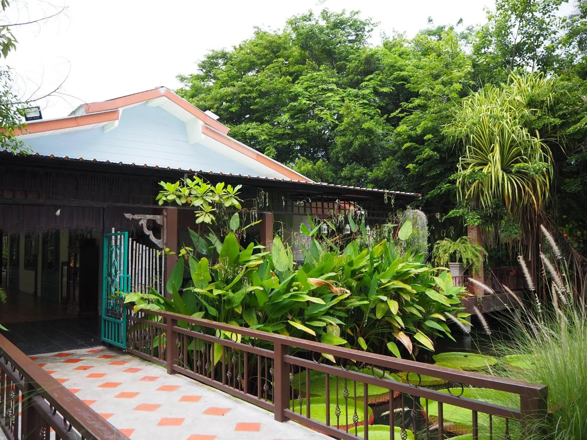 Garden view in Muaan Resort