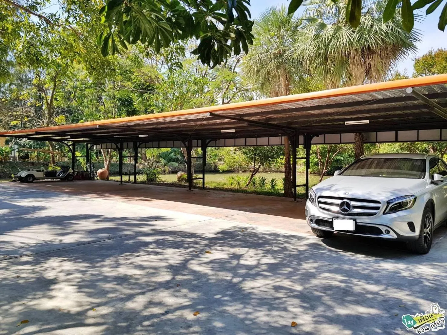 Garden in Muaan Resort