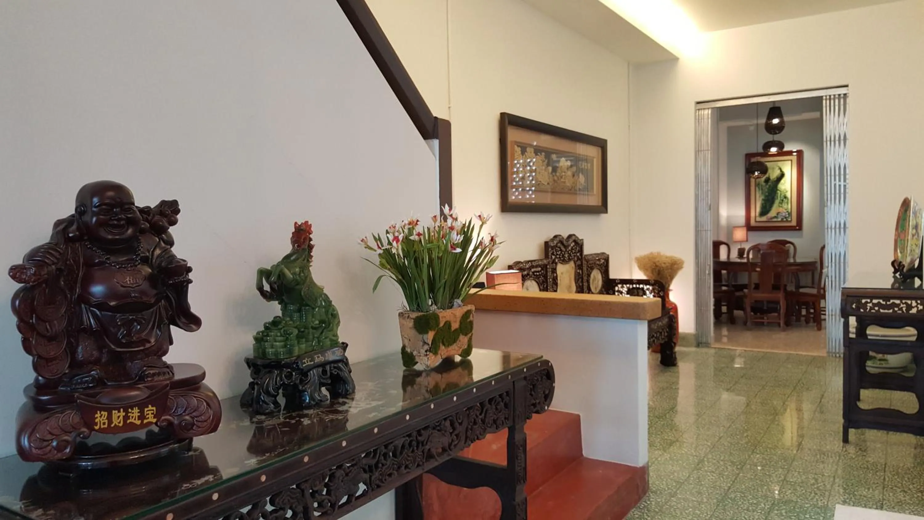 Decorative detail in MY CHINAMAN'S HOME II