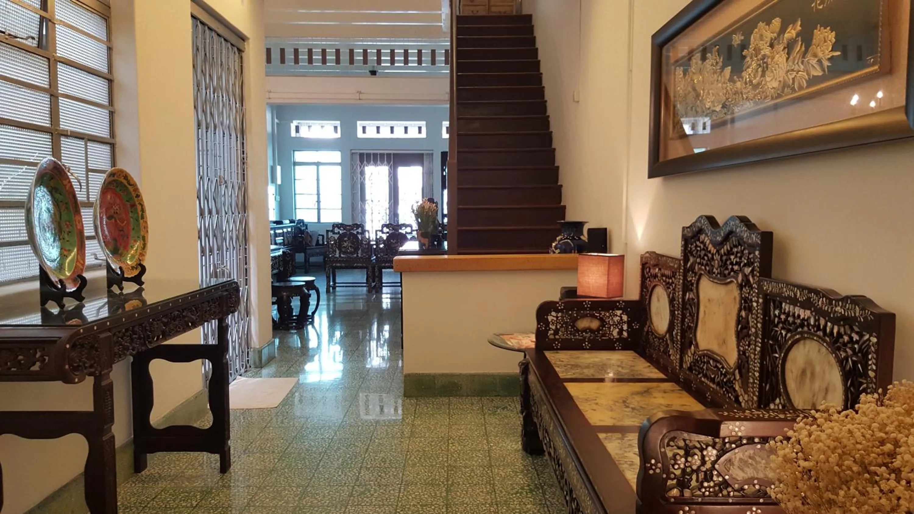 Seating area in MY CHINAMAN'S HOME II