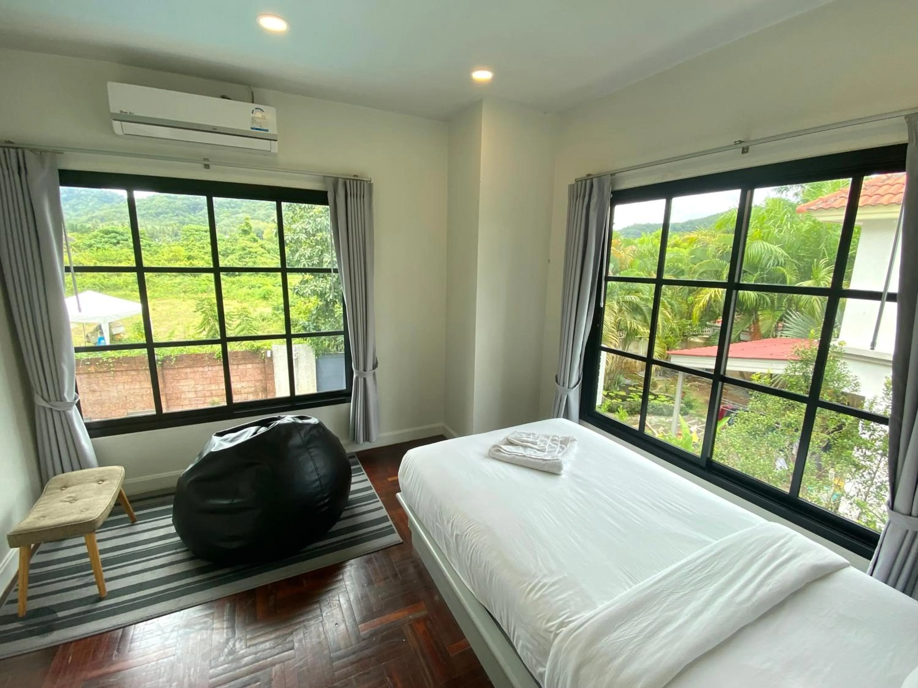 Bed in The Retreat Ao nang Private Pool Villa