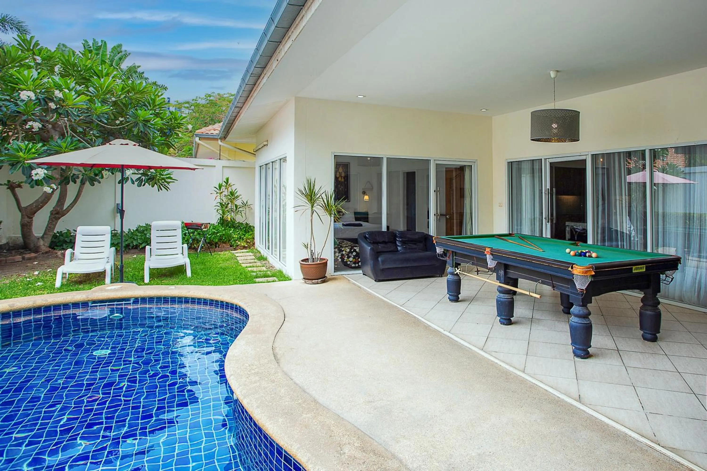 Patio in Magic Villas Pattaya