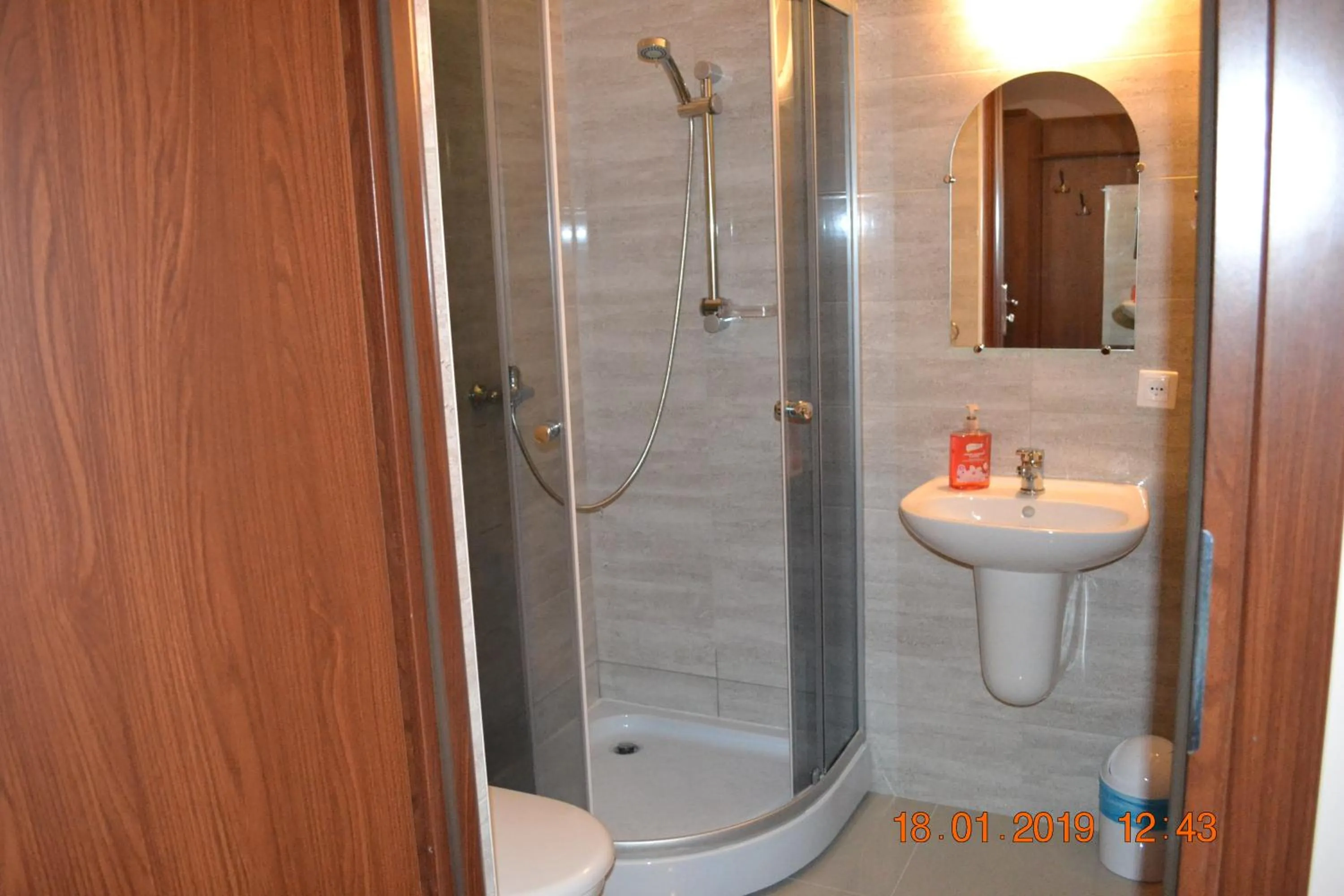 Bathroom in Hotelik Karter