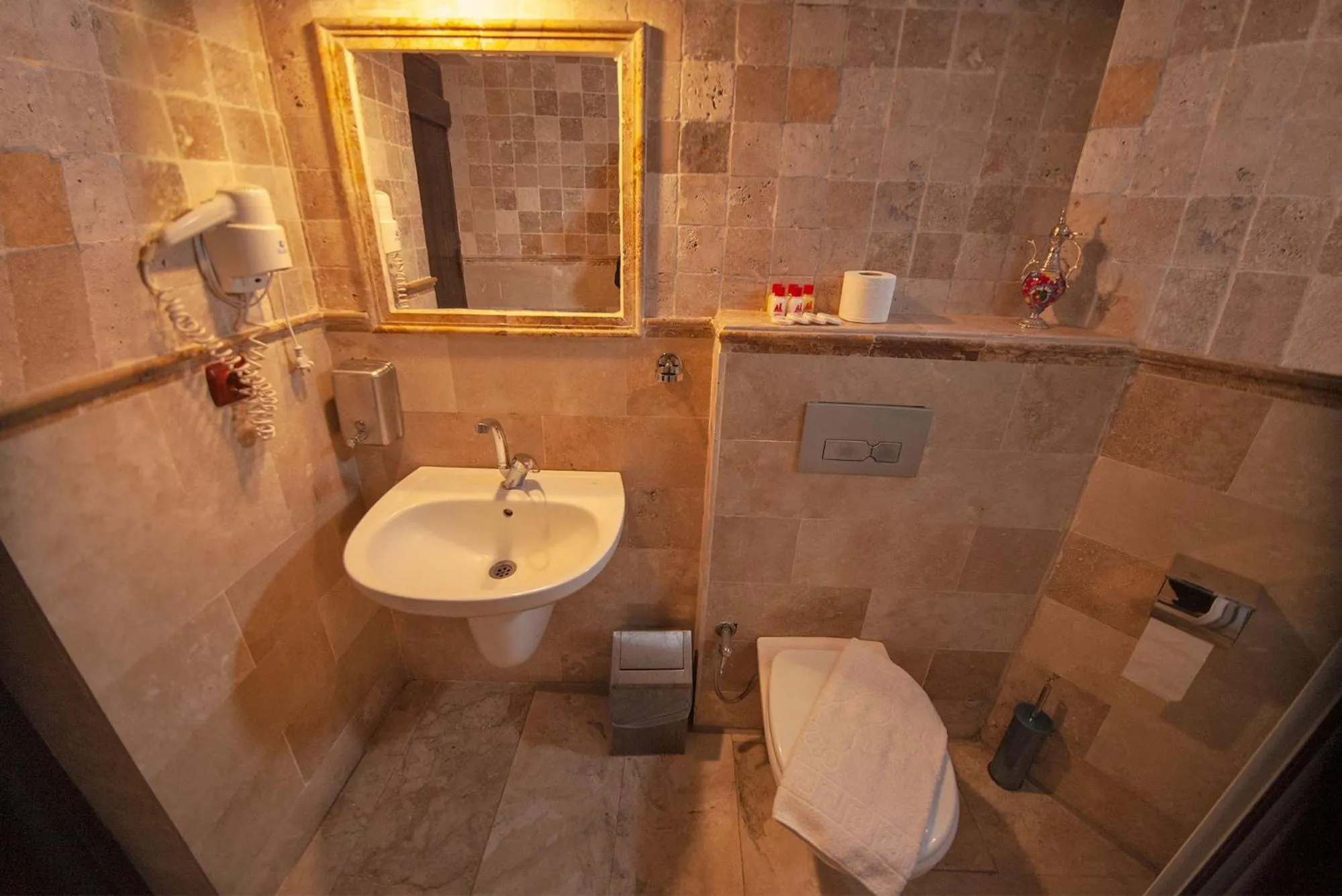 Bathroom in Center Cave House